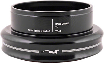 Cane Creek 40 EC44/40 Lower Headset - Black | Bicycle Headset Replacement for Mountain & Road Bikes | Smooth Steering & Durable Performance