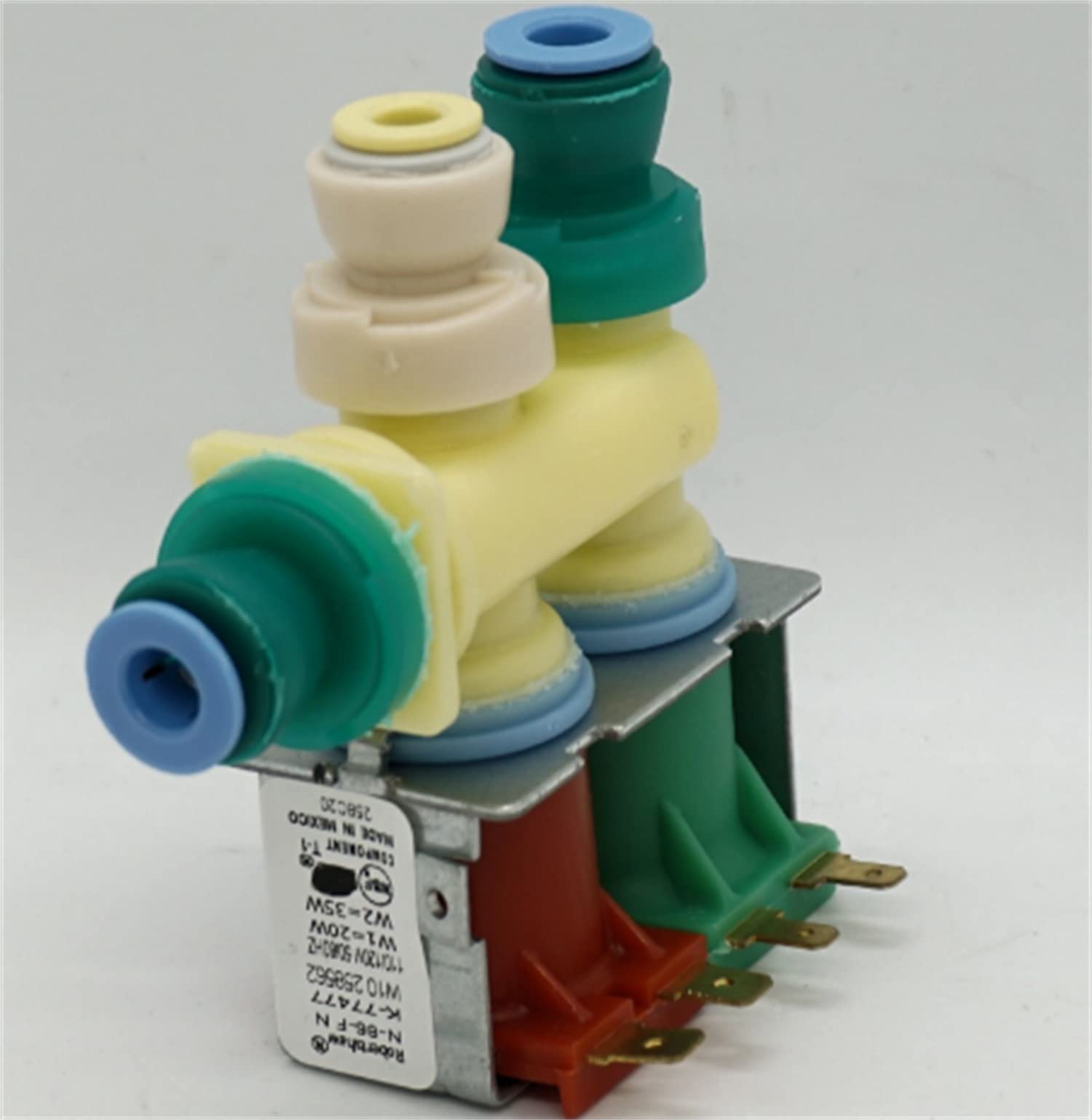 Whirlpool Refrigerator Water Valve Replacement - Compatible with AP6018030, PS11751331, W10258562 - Perfect for Ice Maker and Water Dispenser Repair