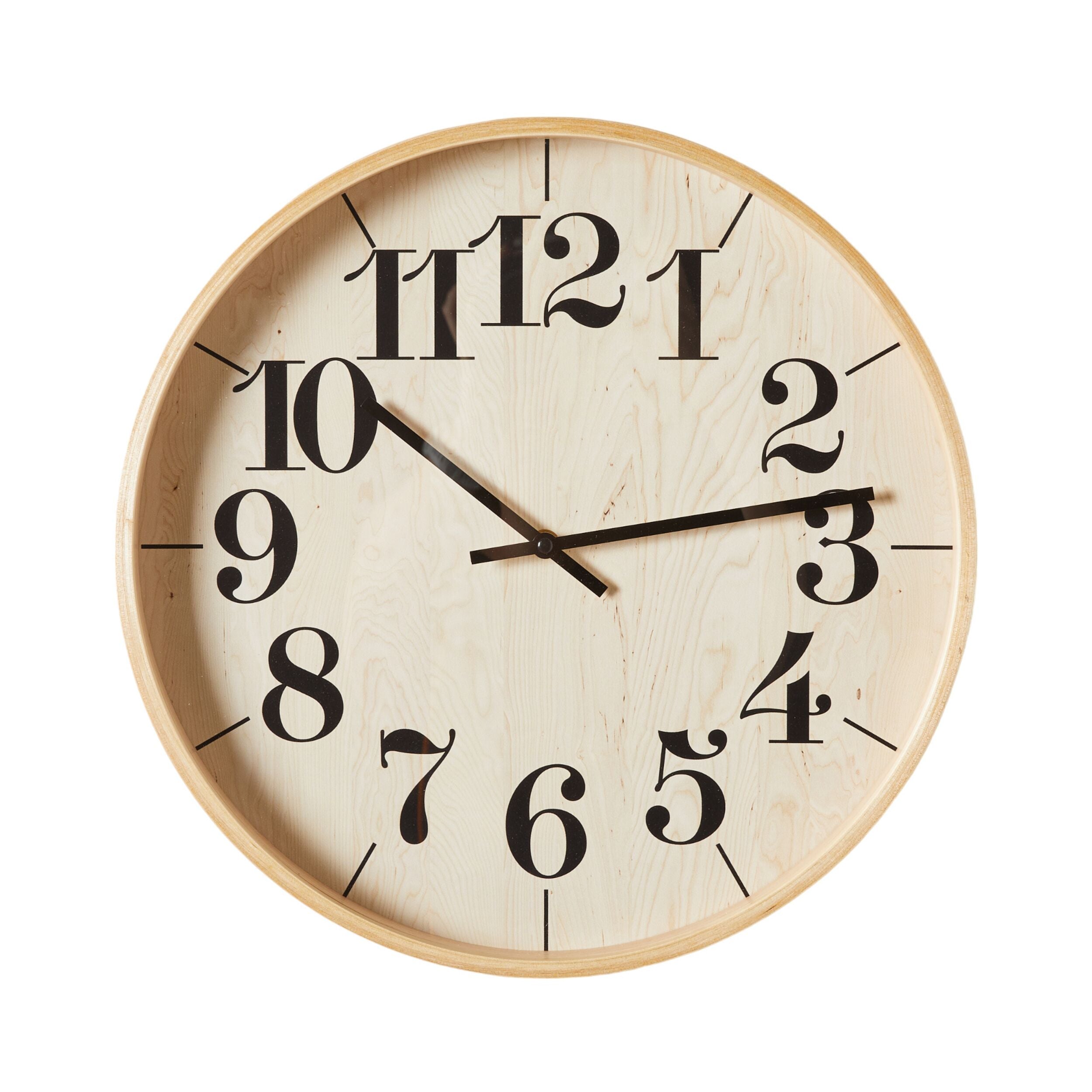 BeyondTime Maisie Wall Clock 40cm - Large Modern Silent Non-Ticking Decorative Clock for Living Room, Bedroom, Office & Kitchen Decor