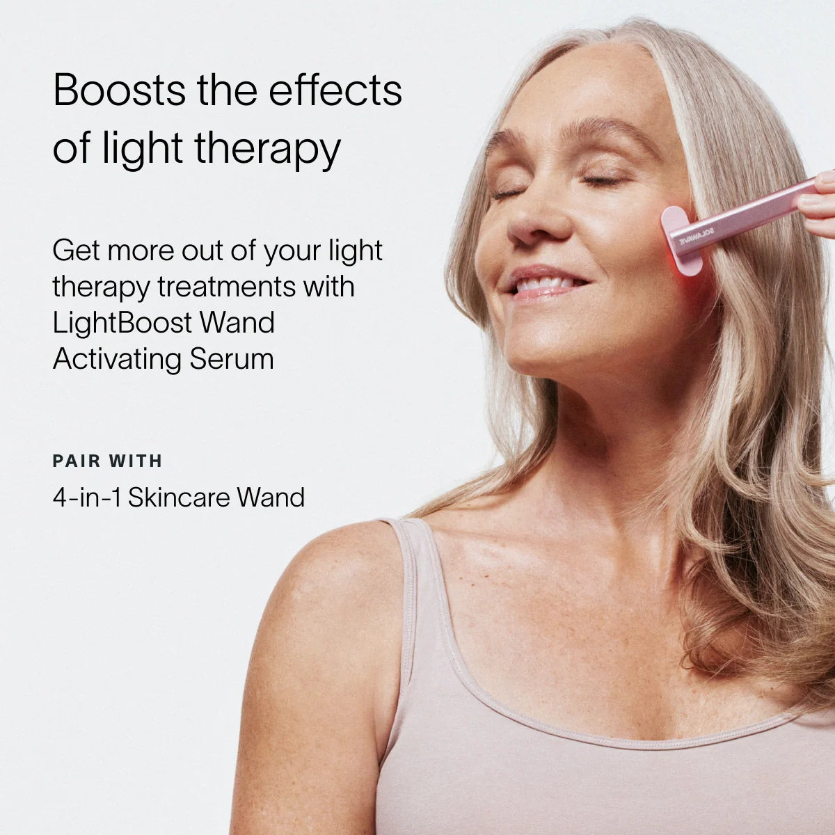 LightBoost Wand Activating Serum - Anti-Aging & Brightening Facial Treatment for Glowing Skin | Perfect for Night Routine & Daily Skincare Regimen
