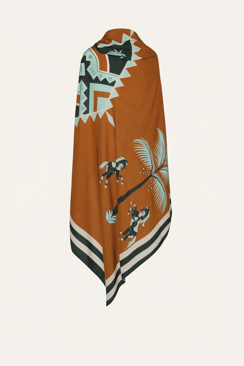 Sacred Equestrian Shawl for Women - Premium Soft Wool Wrap - Perfect for Horse Riding, Outdoor Adventures & Winter Fashion