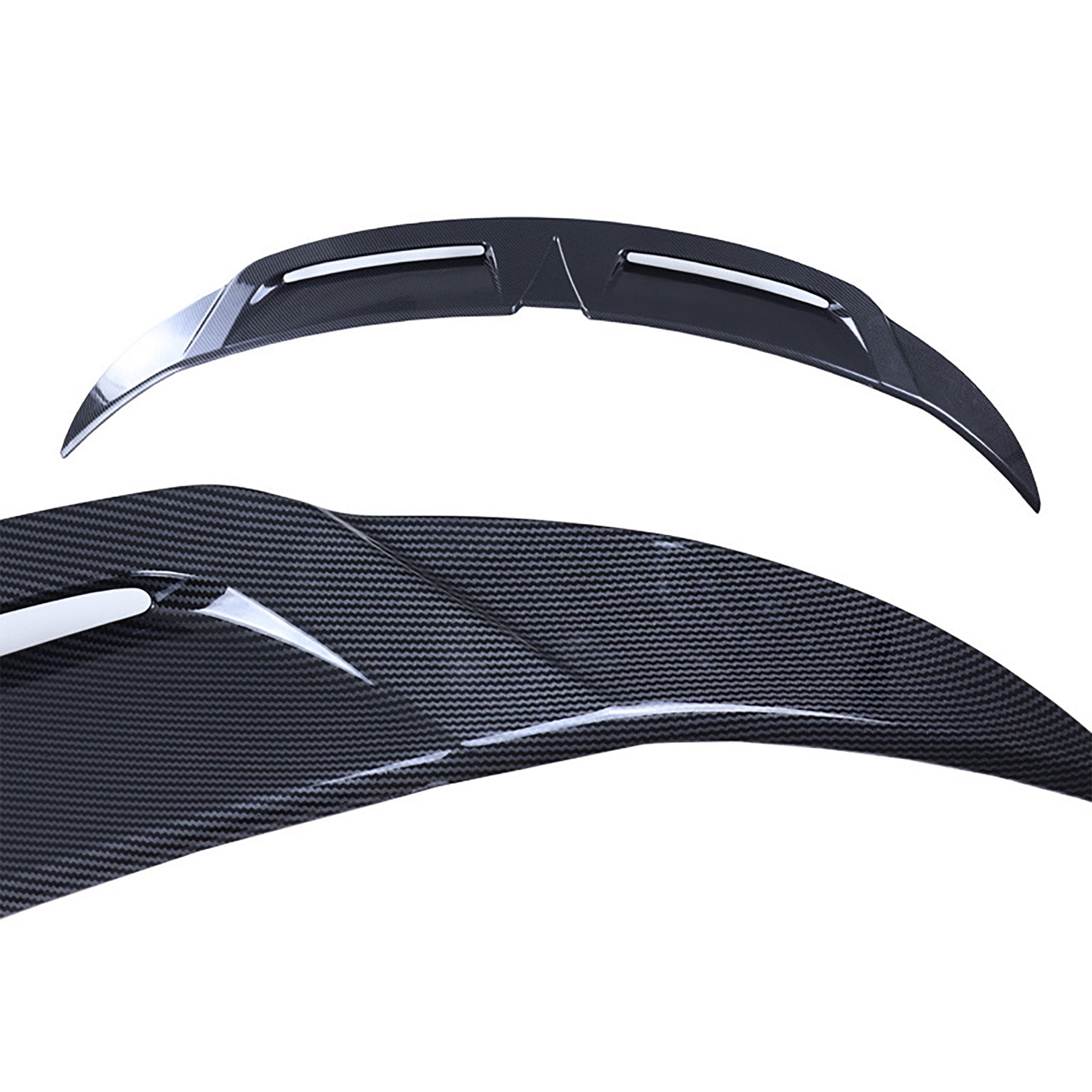 Premium Real Carbon Fiber Spoiler Wing for Tesla Model 3 Highland 2024+ | High Gloss Finish | Aerodynamic Performance Upgrade | Perfect for Racing & Street Style Enhancement