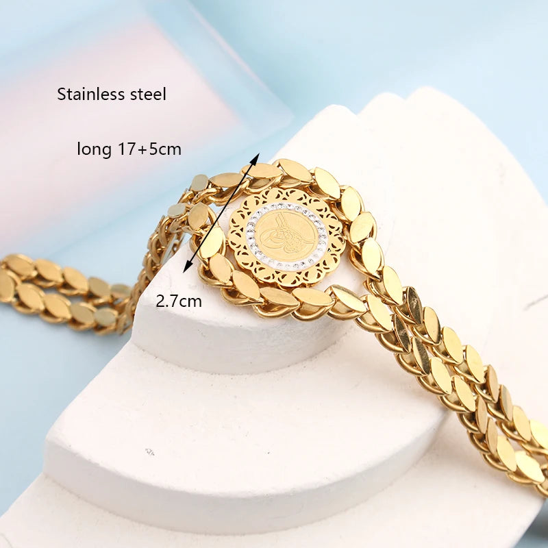 Golden Sun Bracelet for Women - 14K Gold Plated Boho Beaded Bracelet - Handmade Adjustable Wrap Bracelet - Perfect for Summer, Beach, Festival & Everyday Wear