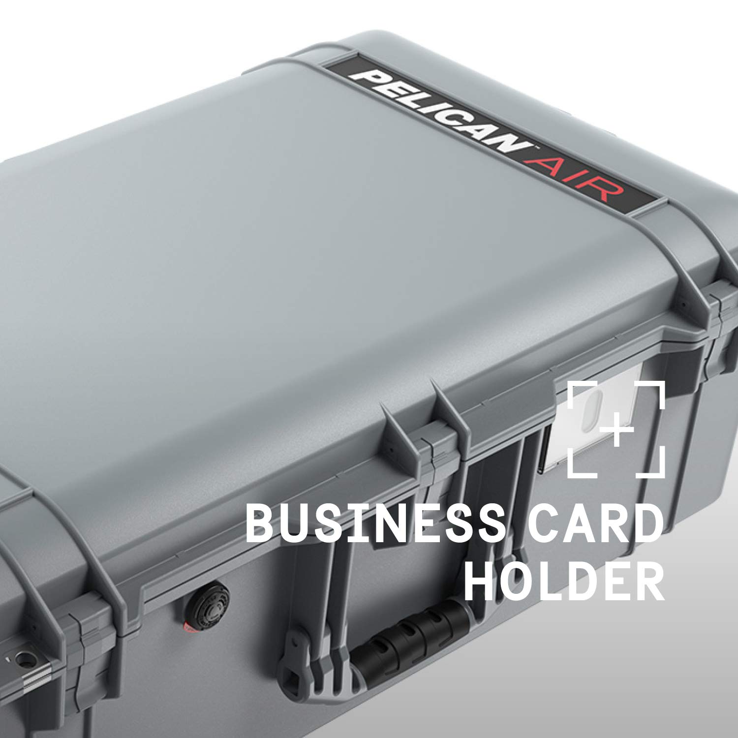 Pelican Air 1615 Protective Case - Silver (No Foam) | Waterproof & Durable Travel Case for Camera, Drone & Electronics | Perfect for Outdoor Adventures & Air Travel