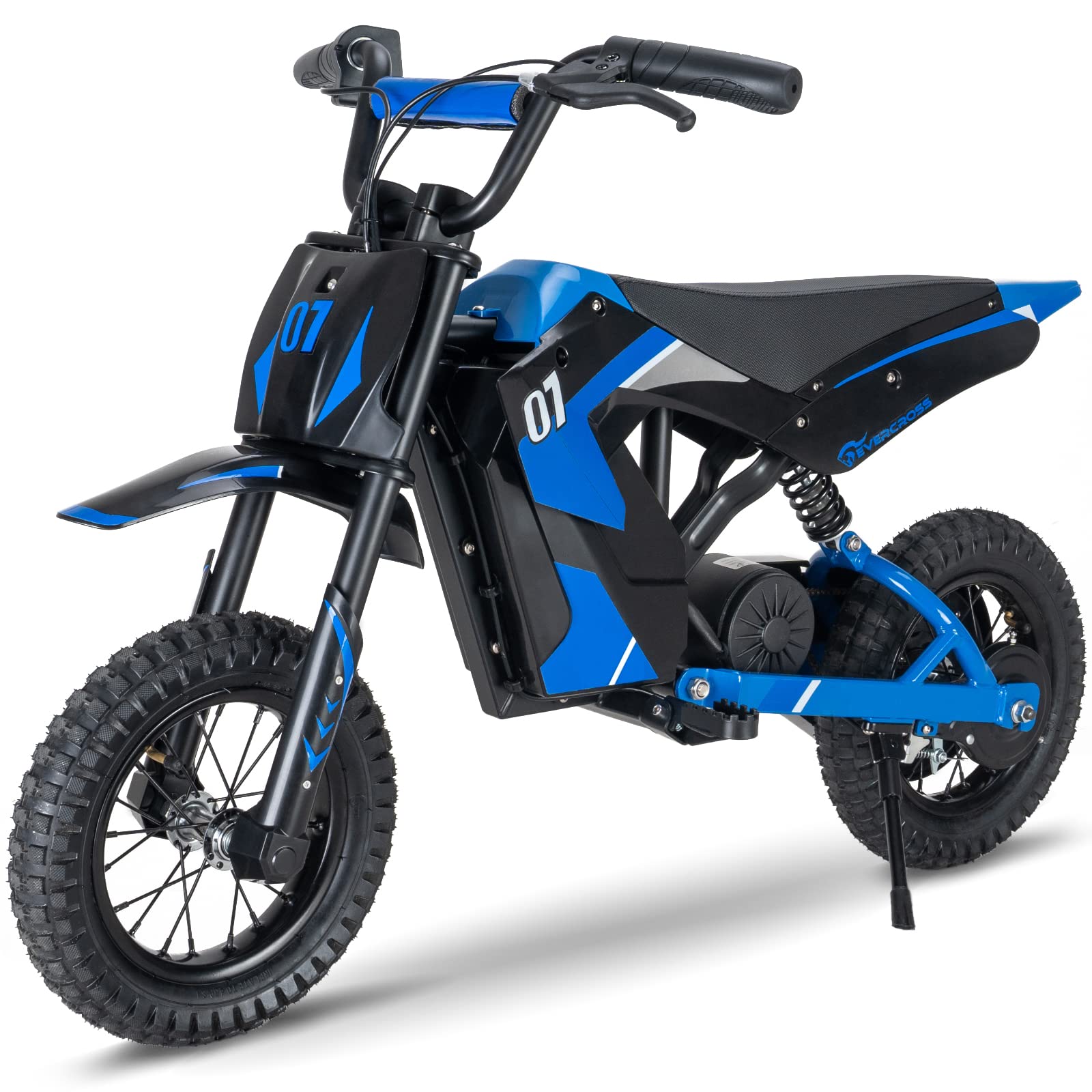 EVERCROSS EV12M 300W Electric Motorcycle - 15.5MPH, 9.3 Miles Range, 3-Speed for Urban Commuting