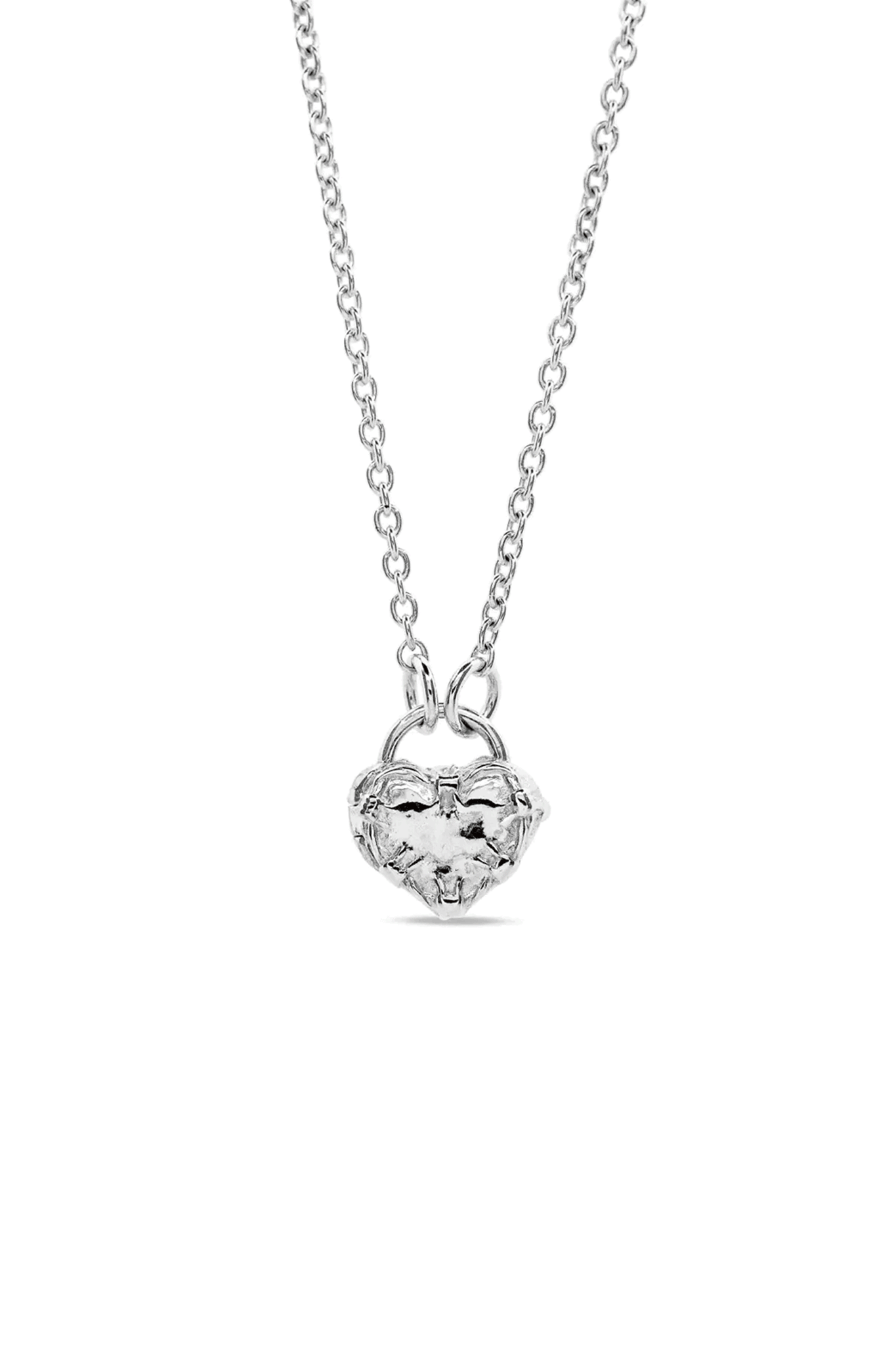 Lil' Barbwire Heart Locket Necklace - Gothic Punk Jewelry for Women - Perfect for Valentine's Day, Anniversary Gifts & Alternative Fashion