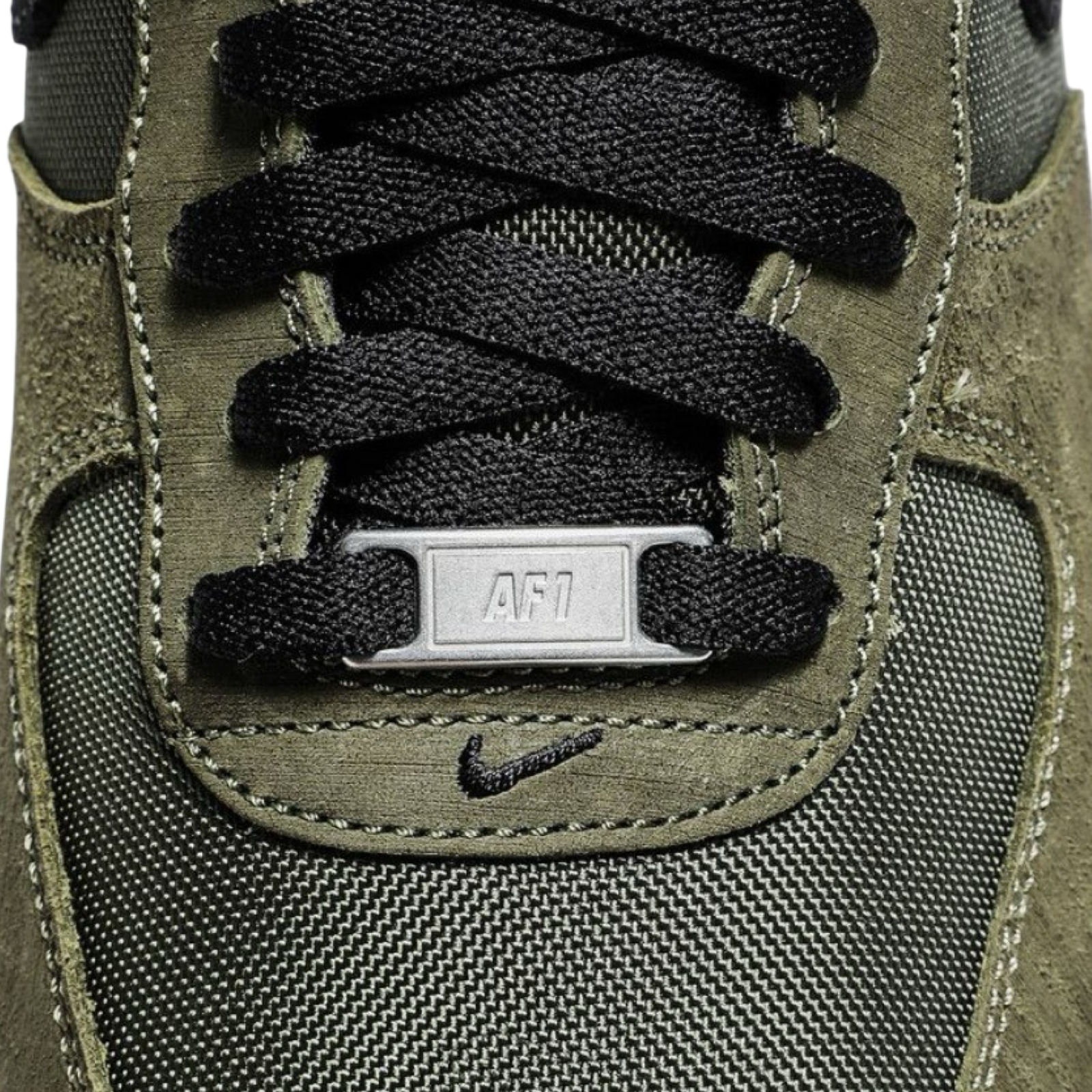 Nike Air Force 1 Low Undefeated Sneakers - Cargo Green & Black Colorway | Men's Casual Shoes for Streetwear & Urban Fashion