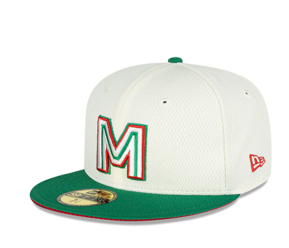 2025 New Era 59FIFTY Mexico Caribbean Series White Baseball Cap - Official MLB Licensed Snapback Hat for Sports Fans & Casual Wear