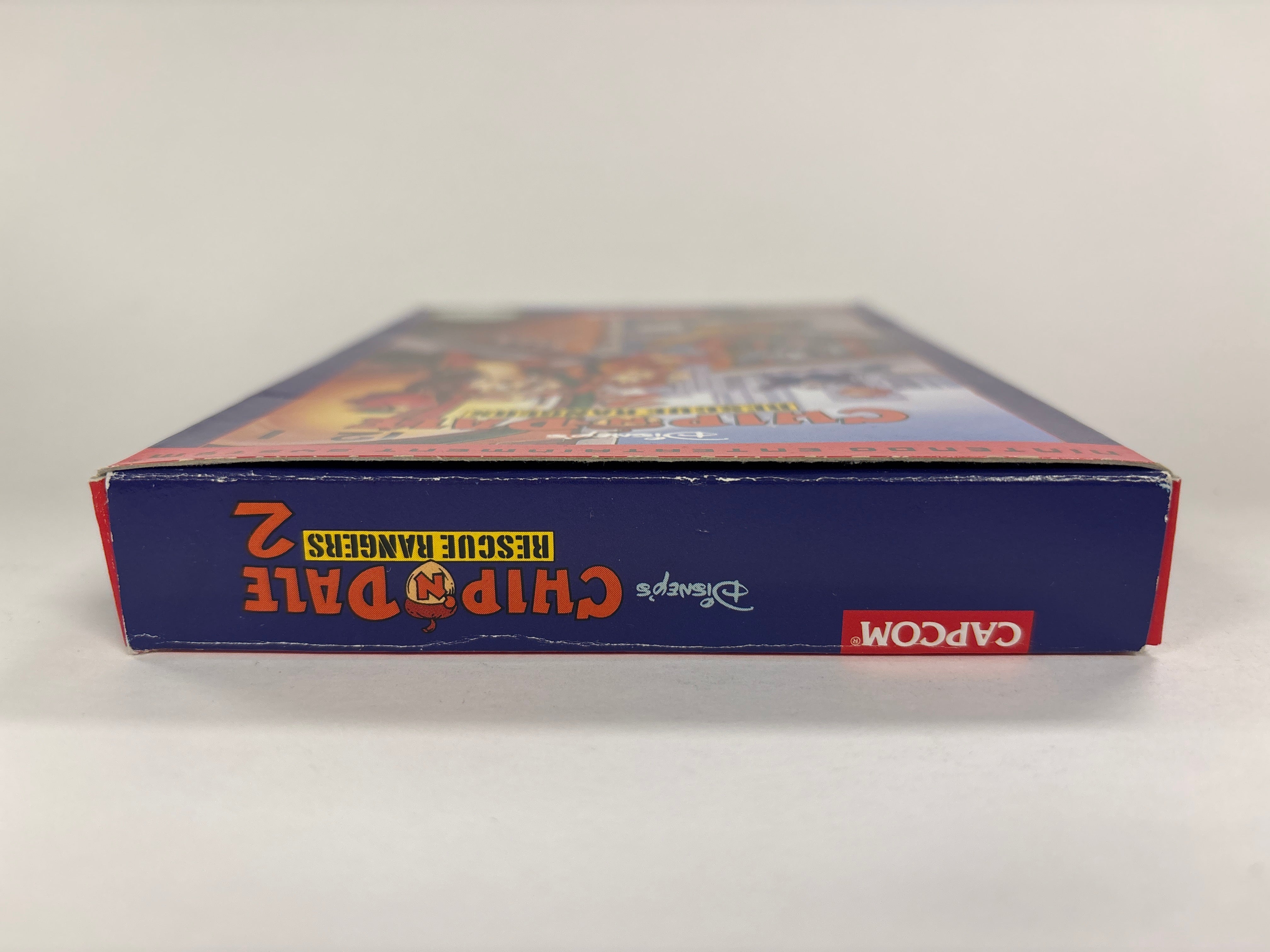 Original Chip 'N Dale: Rescue Rangers 2 NES Box & Inserts Only (No Game or Manual) - Perfect for Collectors & Retro Gaming Display