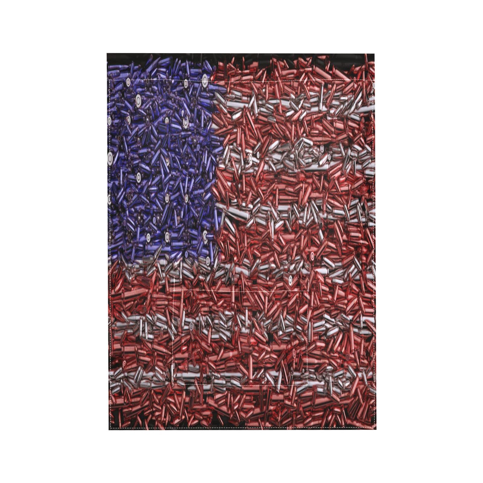 USA Flag Garden Flag 12x18 Inch Double Sided Outdoor Yard Banner - Fade Resistant, UV Protected Patriotic Decoration for Home, Lawn, Parties & Seasonal Celebrations