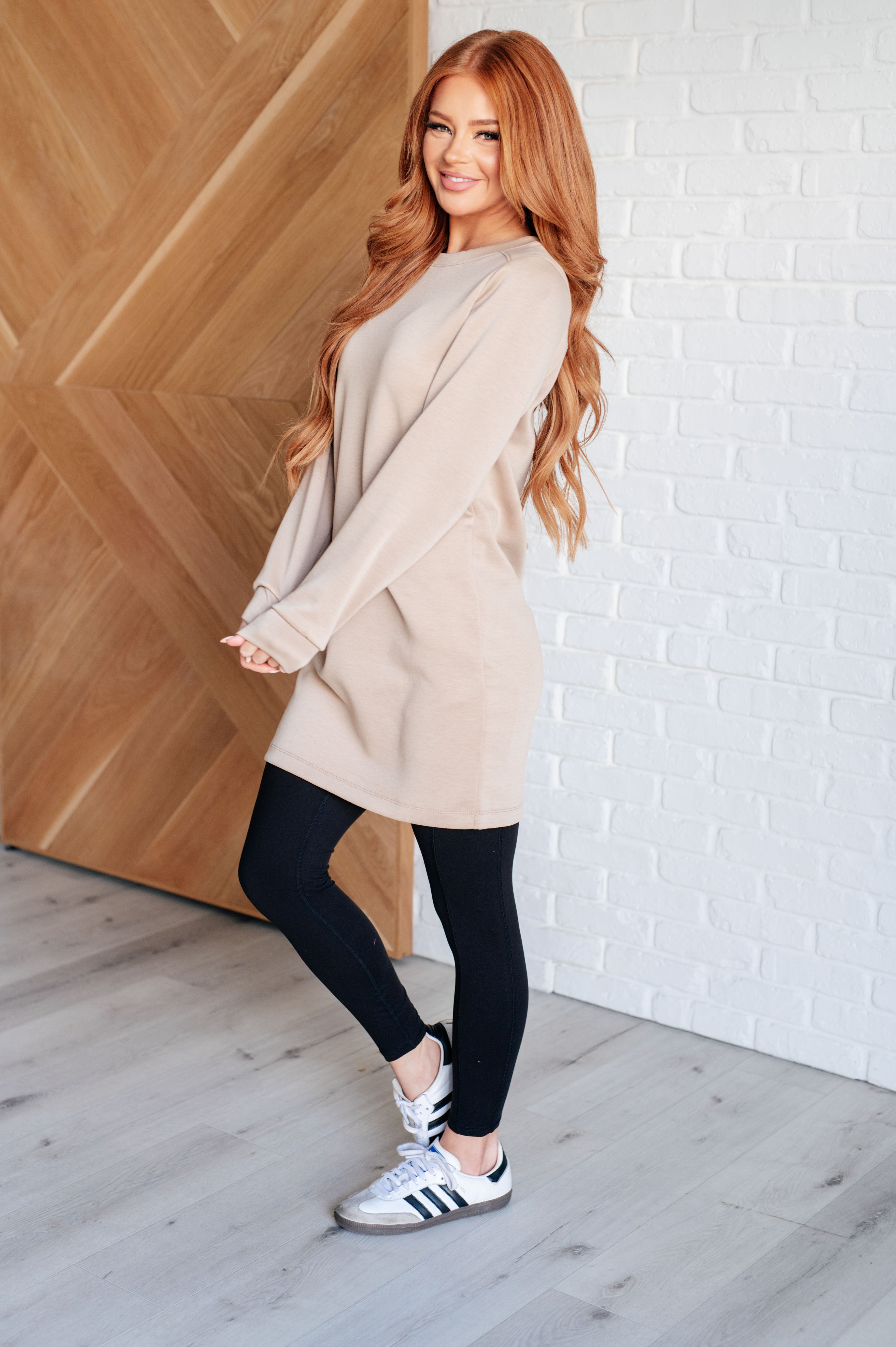 Stylish Khaki Milan Travel Shift Dress for Women - Perfect for Vacations, Sightseeing & Casual Outings