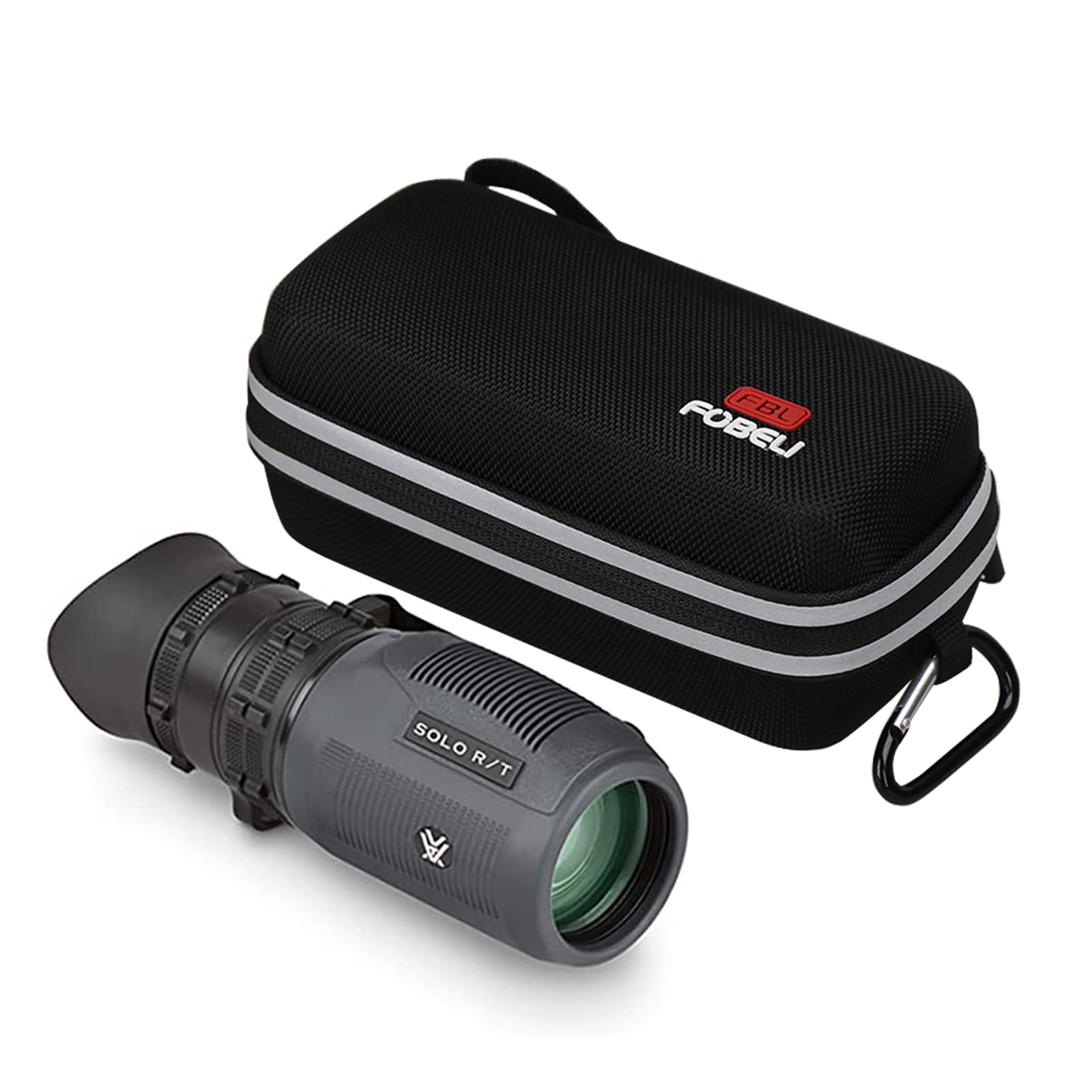 Vortex Optics Solo R/T 8x36 Monocular Hard EVA Carrying Case - Shockproof Travel Storage Bag for Hunting, Hiking & Outdoor Adventures (Case Only)