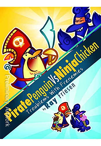 Pirate Penguin vs. Ninja Chicken HC #1 VF/NM - Top Shelf Comic Book | Action-Packed Adventure for Kids & Collectors | Perfect for Gifts, Reading Fun & Comic Book Collections