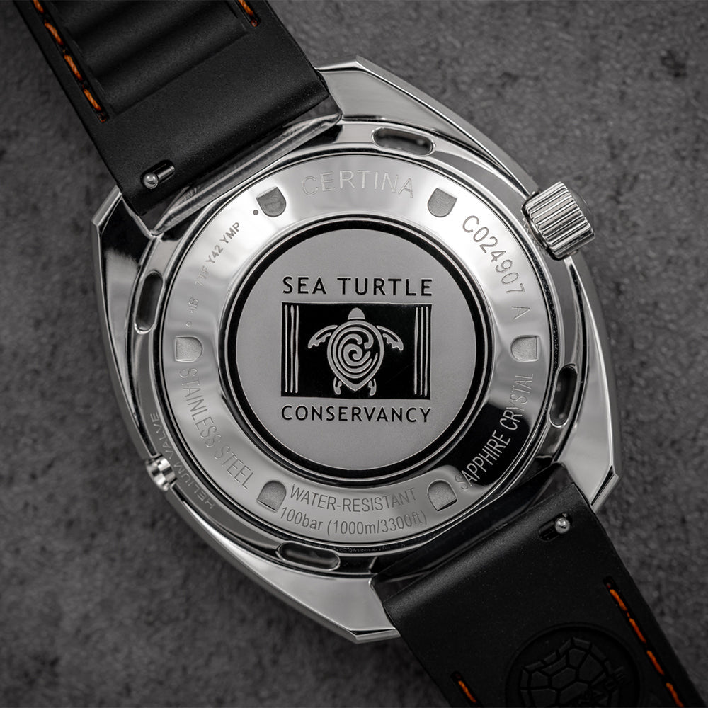 DS Super PH1000M STC 43.5mm Turquoise Dive Watch with Rubber Strap - Perfect for Scuba Diving, Water Sports & Everyday Wear