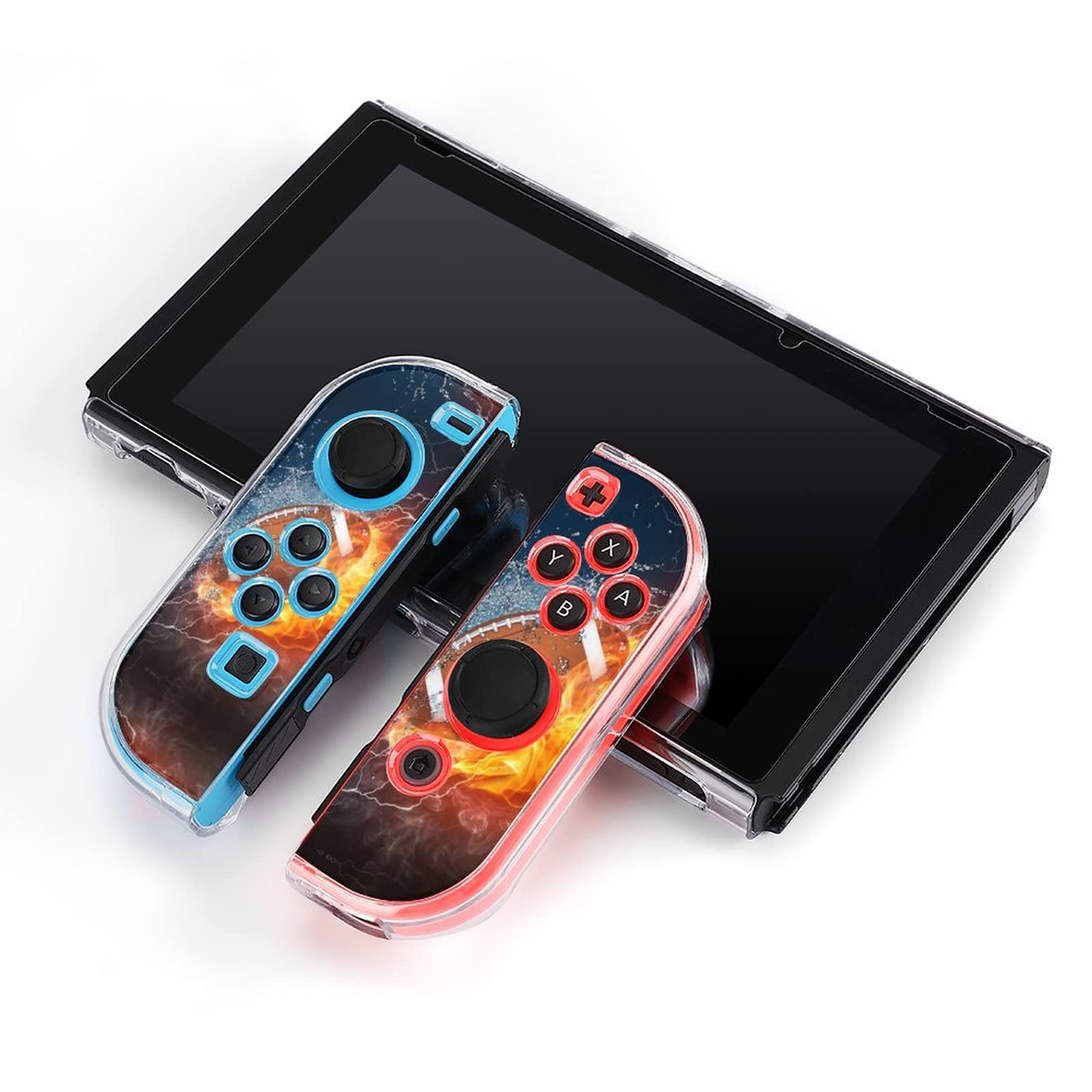 Fire & Water Resistant Switch Screen Protector Cover - Full Accessories Set for Nintendo Switch Console & Joy-Cons - Perfect for Gaming, Travel & Outdoor Protection
