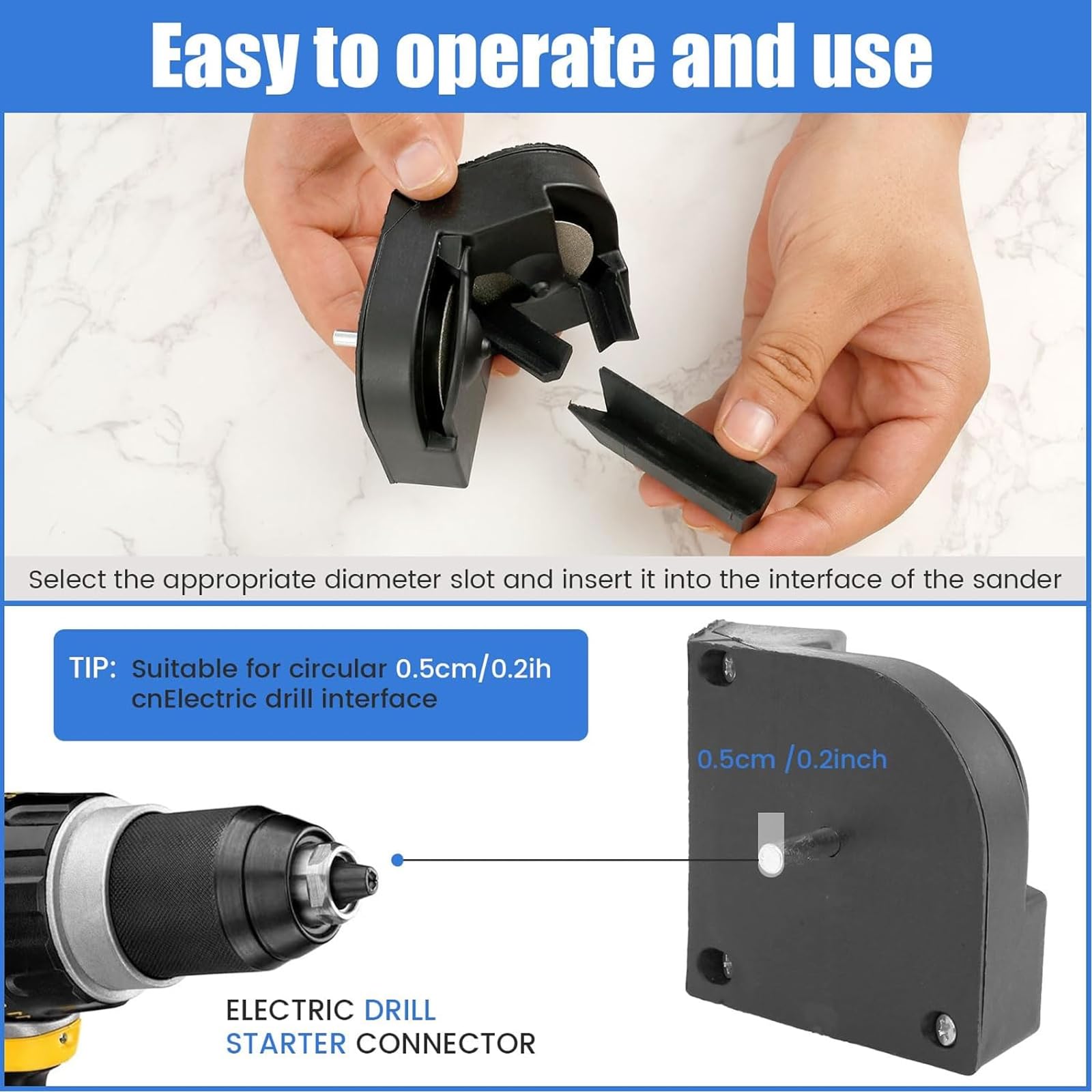 Premium Drill Bit Sharpener - HSS, Carbide, Twist & Cobalt Drill Bit Grinder Tool - Multipurpose Drill Bit Sharpening Machine for DIY & Professional Use - Perfect for Metalworking, Woodworking & Home Repair Projects