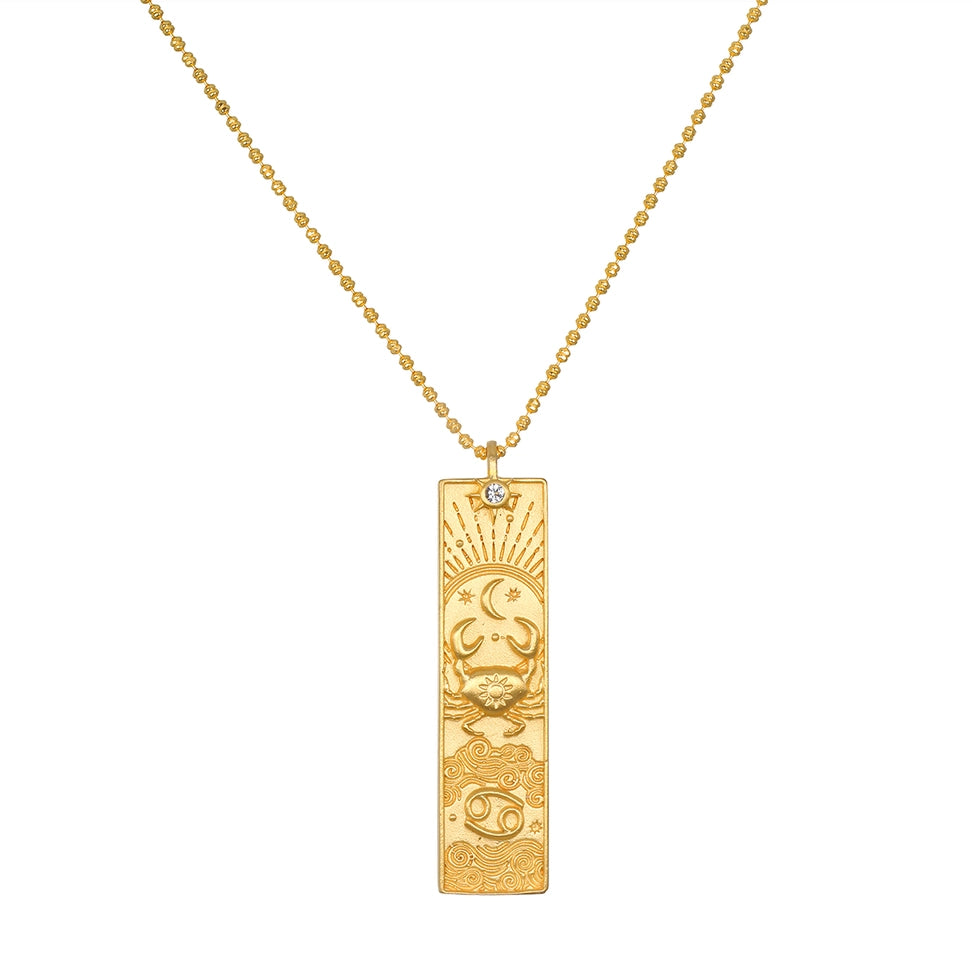 Cancer Zodiac Necklace - Personalized Astrology Jewelry for Women | Perfect Gift for Birthdays, Anniversaries & Special Occasions | Ideal for Daily Wear, Parties & Spiritual Healing
