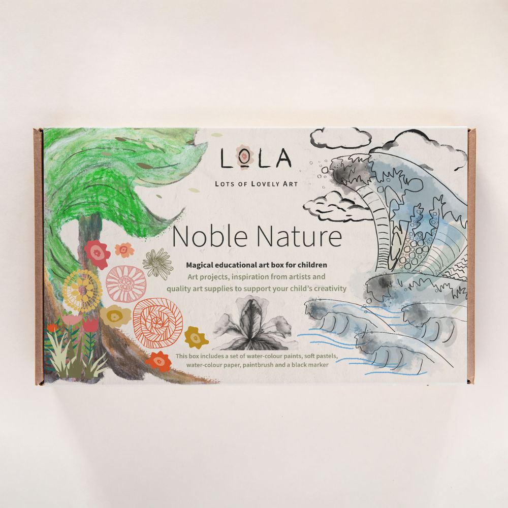 LOLA Noble Nature Craft Box for Kids - DIY Art & Craft Kit for Creative Play, Birthday Gifts & Classroom Activities