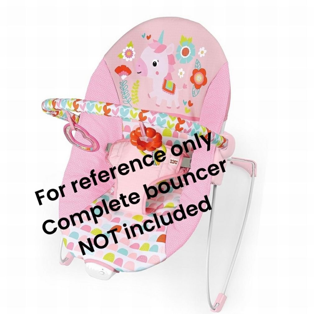 Bright Starts Baby Bouncer with Soothing Vibrations - Infant Seat Replacement Cover for Newborns & Toddlers - Perfect for Nursery, Playtime & Calming Fussy Babies