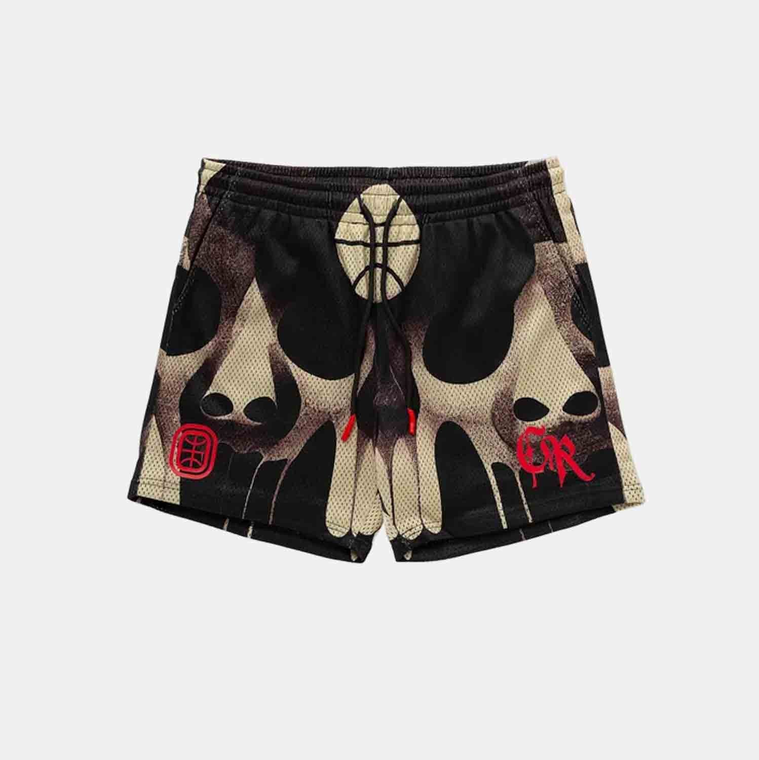 Scary Hours Shorts - Trendy Streetwear for Men & Women | Perfect for Halloween, Parties & Urban Fashion | Comfortable & Stylish Hip Hop Shorts