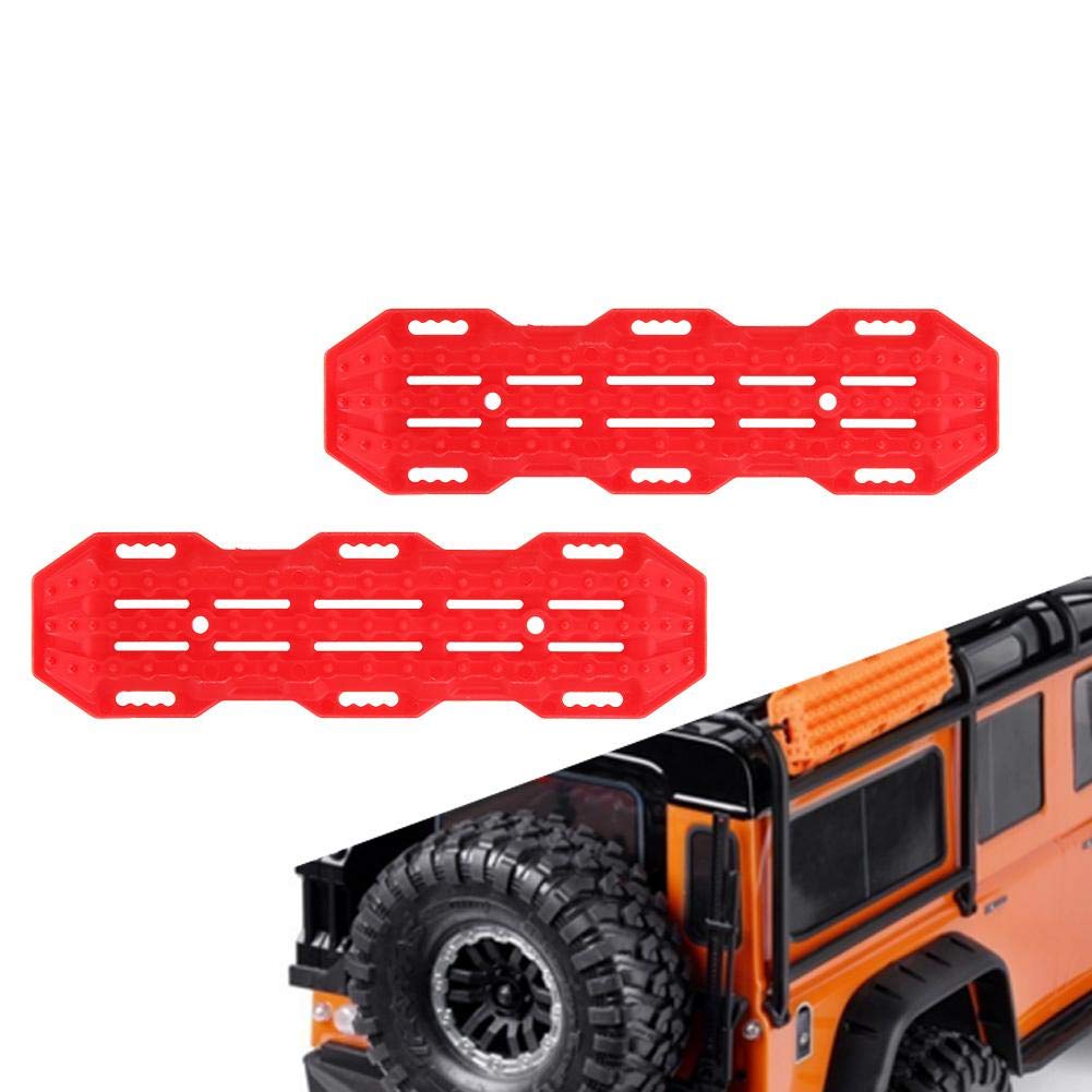 1/10 RC Crawler Car Anti-Skid Decorative Board - 2Pcs for Climbing & Recovery Tracks