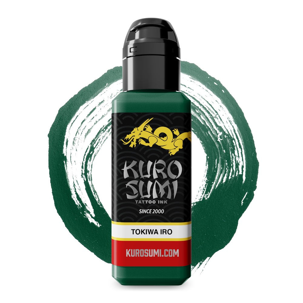 Kuro Sumi Tokiwa Iro - Premium Japanese Ink for Calligraphy & Tattoo Art - Perfect for Traditional Brush Painting and Professional Tattoo Designs