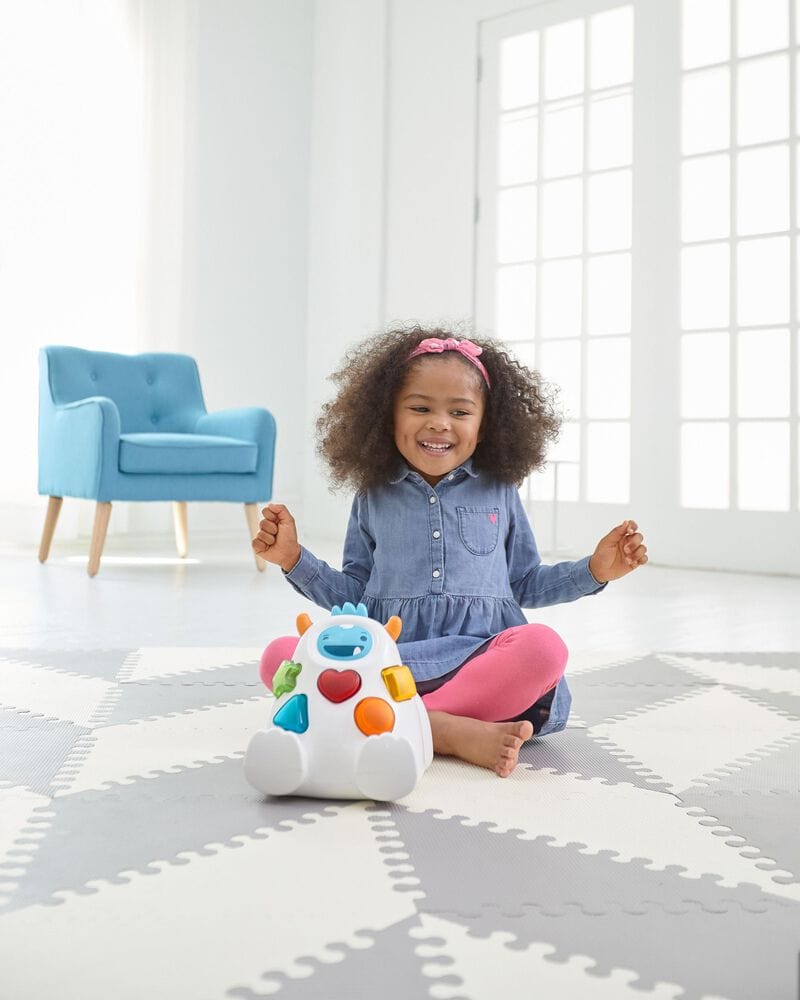 Skip Hop Playspot Geo Floor Foam Tiles - Non-Toxic Baby Play Mat for Crawling & Learning - Perfect for Nursery, Playroom & Daycare Safety