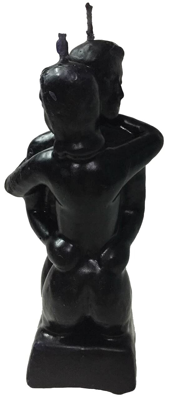 Romantic Black Love Candles for Couples - Scented Ritual Candles to Attract Love & Passion | Perfect Gift for Anniversaries, Valentine's Day & Romantic Nights