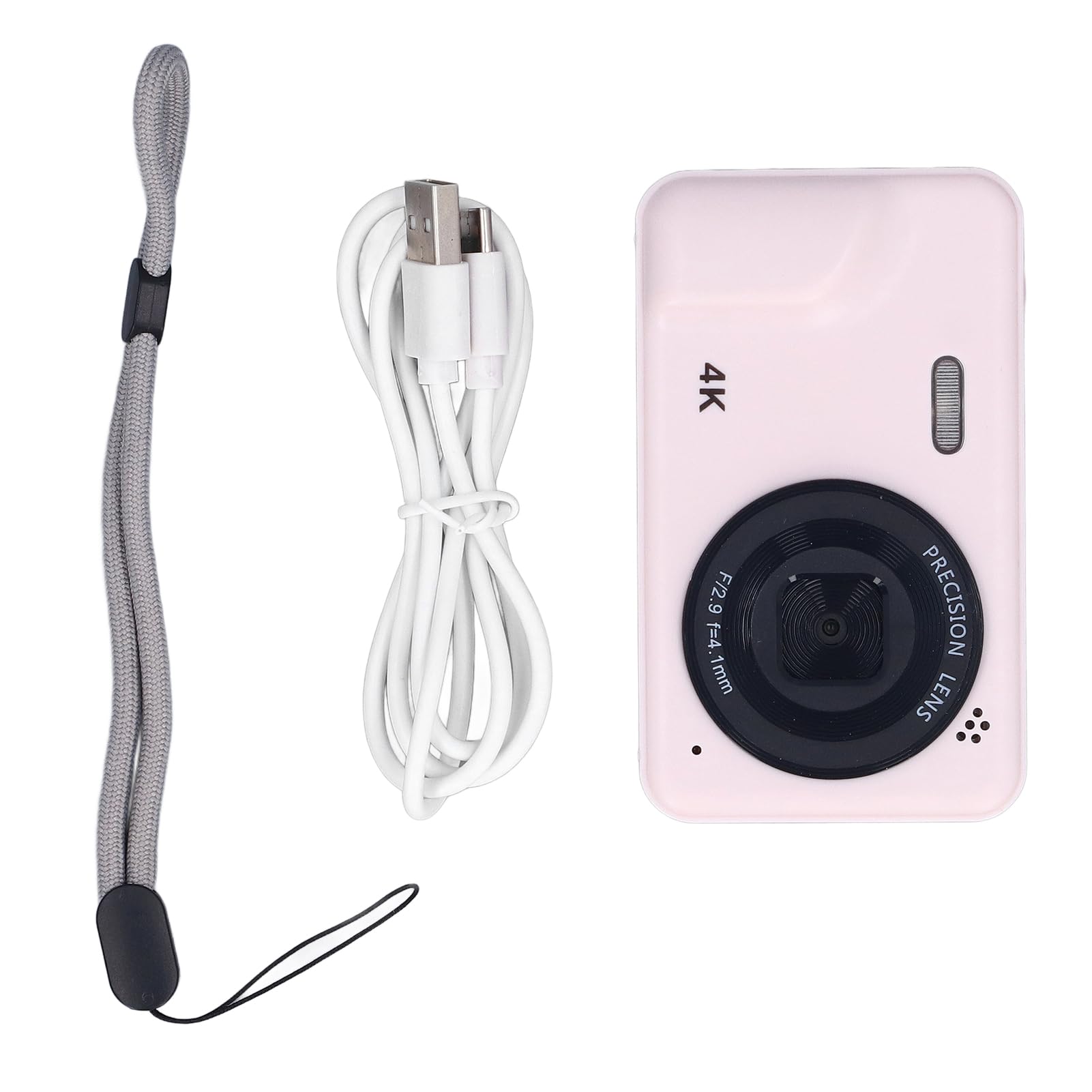 4K Vlogging Camera with 2.0 Inch IPS Screen - Portable Digital Camera for YouTube, Travel & Outdoor Adventures - Perfect for Content Creators, Vloggers & Travel Enthusiasts