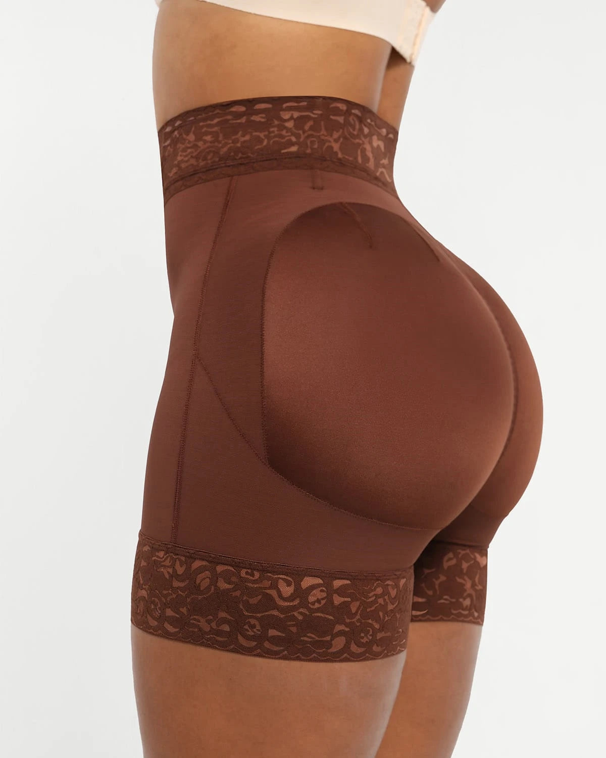 AirSlim® Mid Rise Steel Boned Butt Lifting Shapewear Shorts - Tummy Control & Body Shaper for Women - Perfect for Workout, Dress Wear & Everyday Comfort