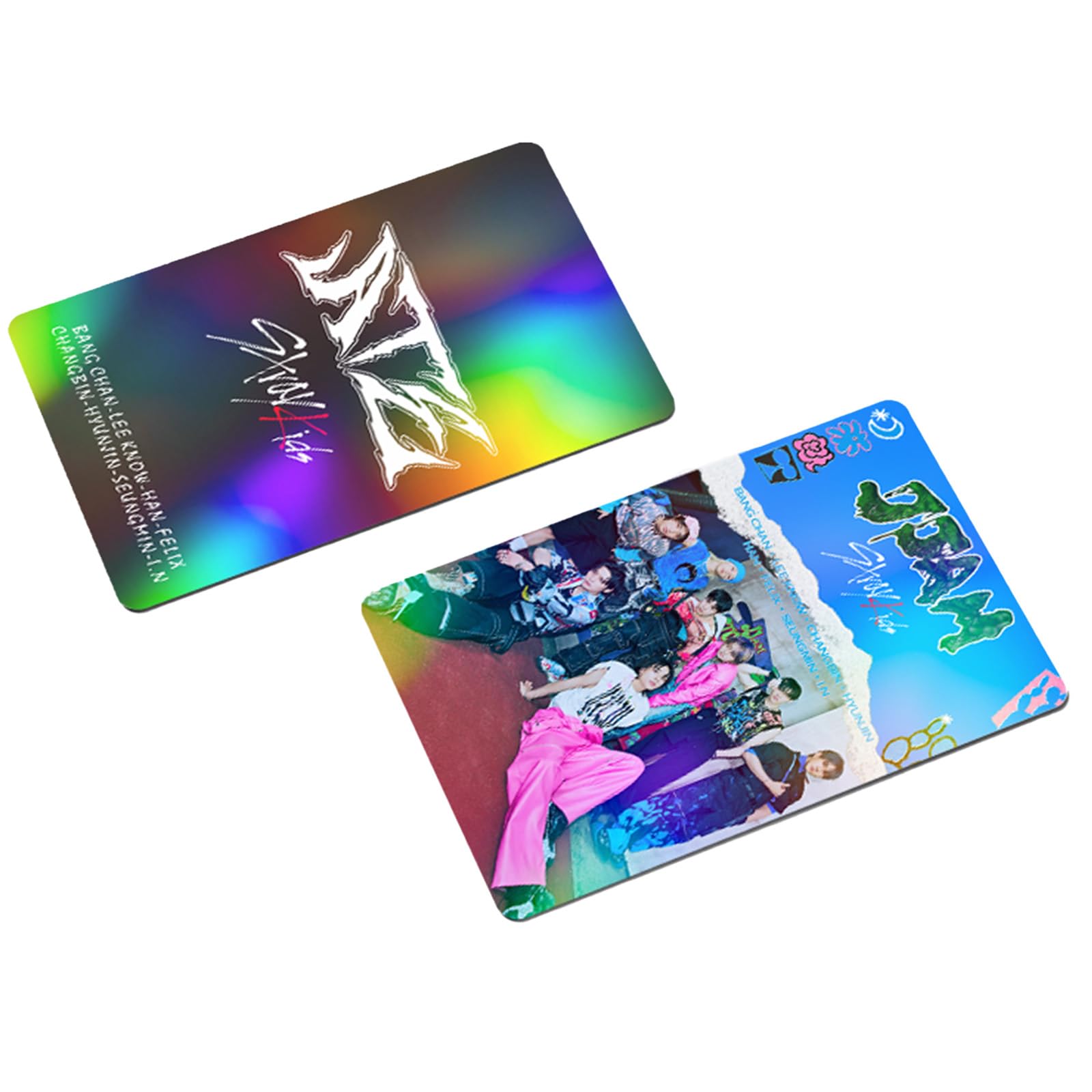Stray Kids KPOP Photocard Set - 60 PCS Laser LOMO Cards for ATE Album | Kpop Collectibles, Fan Merchandise | Perfect Gift for Kpop Fans, Daughters - Ideal for Collection, Scrapbooking & Fan Events
