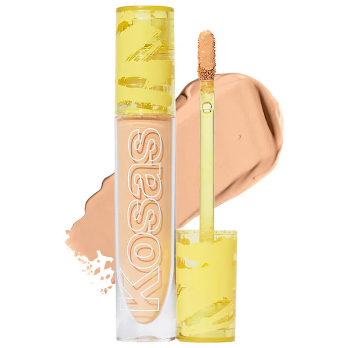 Kosas Corrector Revealer Super Creamy + Brightening Concealer with Caffeine & Hyaluronic Acid – Dark Circle Treatment for Under Eyes, Perfect for Daily Makeup & Skincare Routine