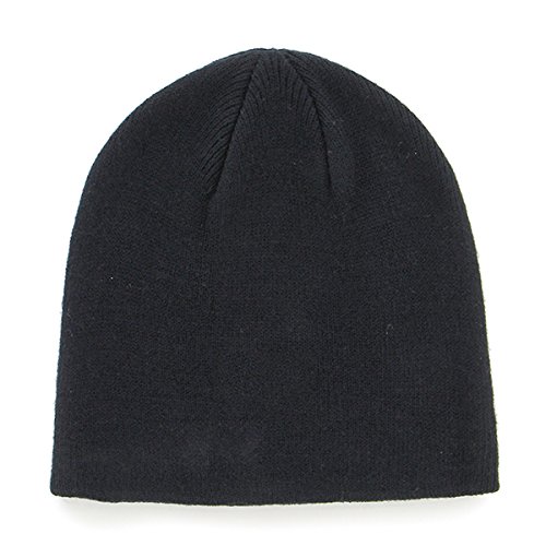 Law and Order Agency Cuffless Beanie Hat - Military Winter Knit Skull Cap for Men & Women - Warm Fleece Lined Hat for Outdoor Activities, Hiking, and Cold Weather