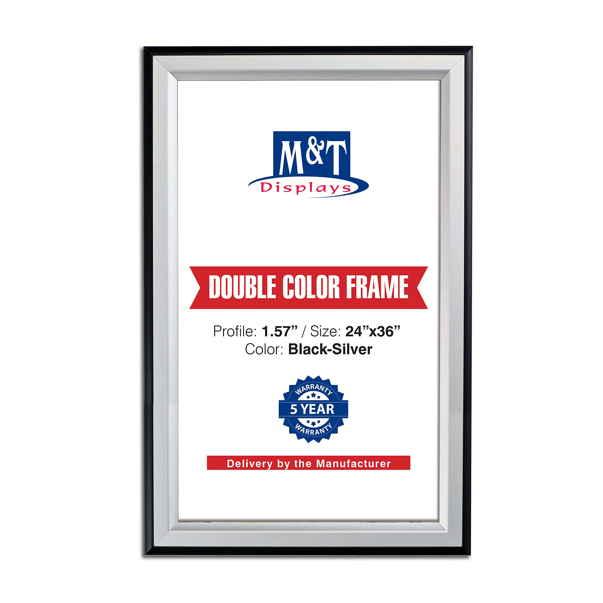 Double Color Snap Poster Frame 1.58