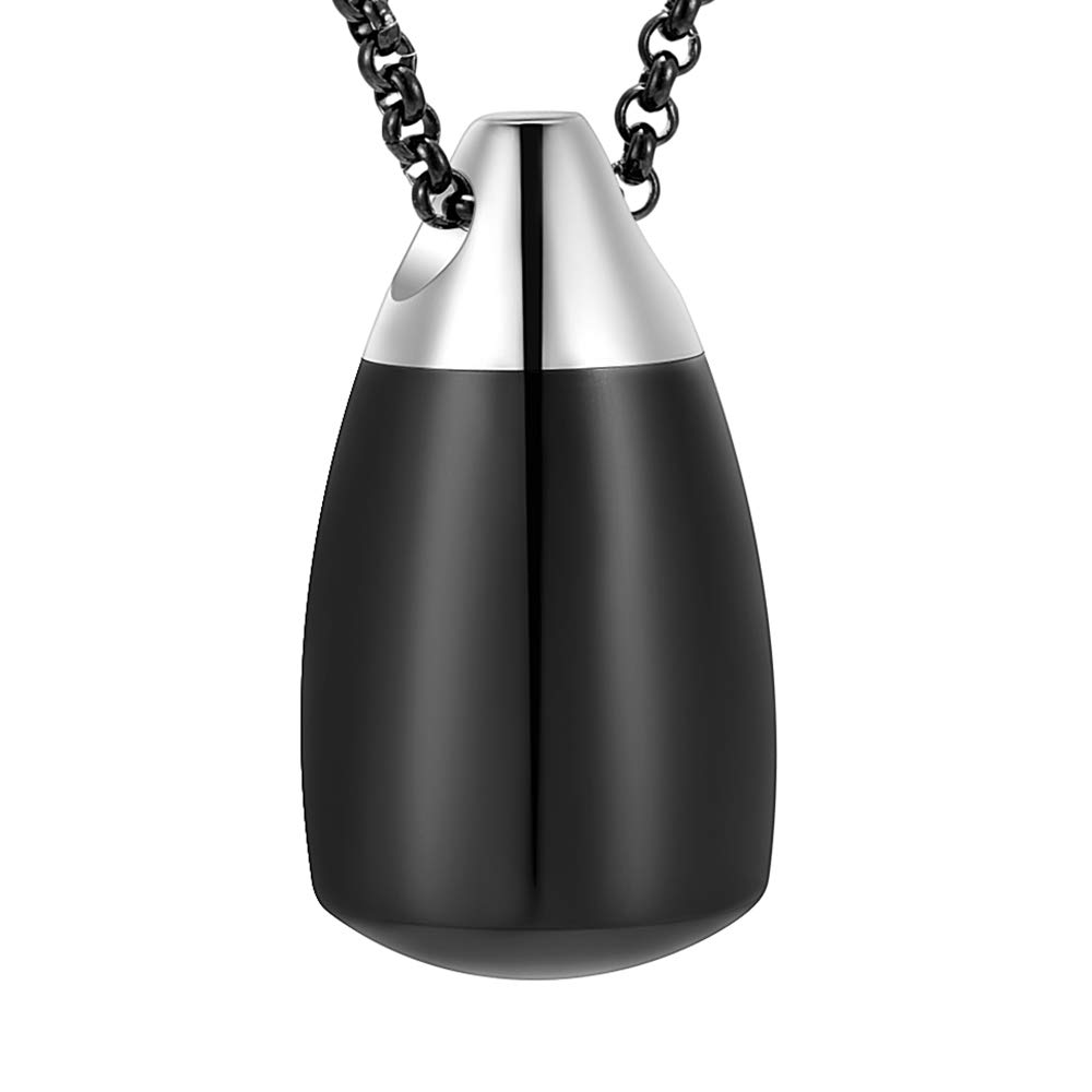 Heartfelt Cremation Jewelry Urn Necklace for Ashes - 316L Stainless Steel Keepsake Pendant with Free Filling Kit & Gift Box - Memorial Jewelry for Loved Ones, Perfect for Funerals, Memorials & Keeping Memories Close