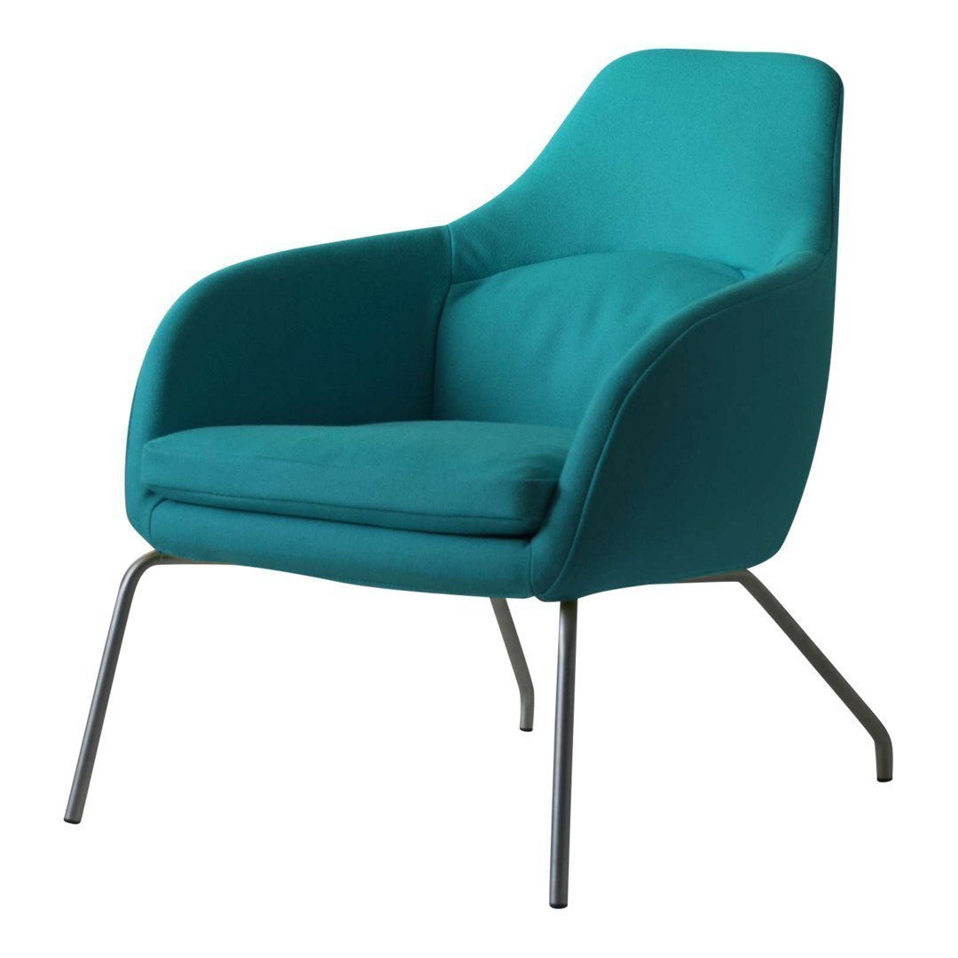Asento Lounge Chair - Modern Comfortable Accent Chair for Living Room, Bedroom & Office - Perfect for Relaxing, Reading & Lounging