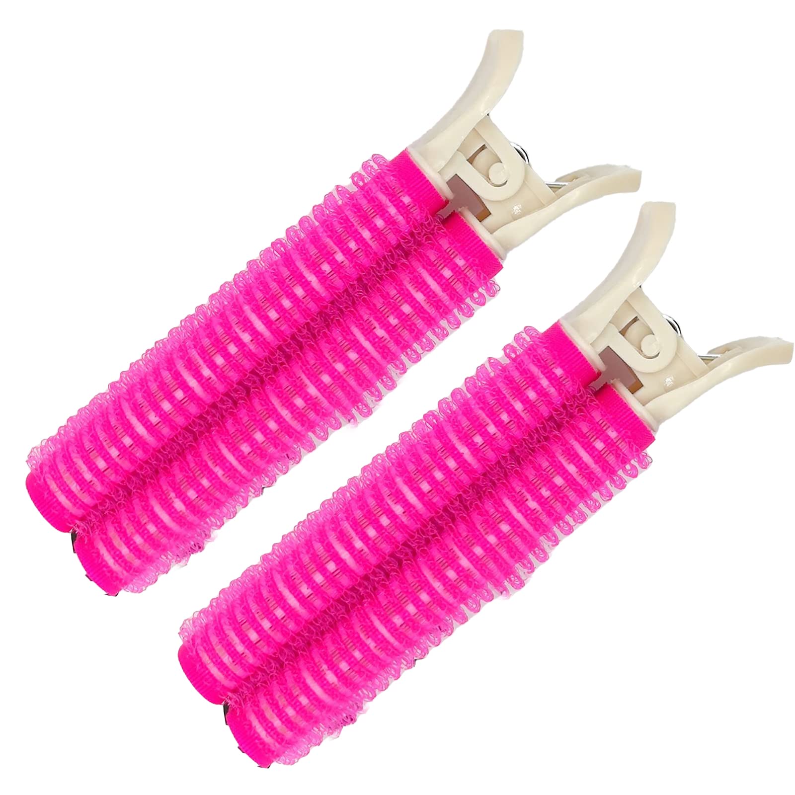 2 Pcs Instant Hair Volumizing Clips for Women - Washable & Reusable Hair Roller Curlers for Root Lift & Bangs Styling - Natural Fluffy Hair Volumizer for Girls & Women - Perfect for Home, Travel & Daily Styling