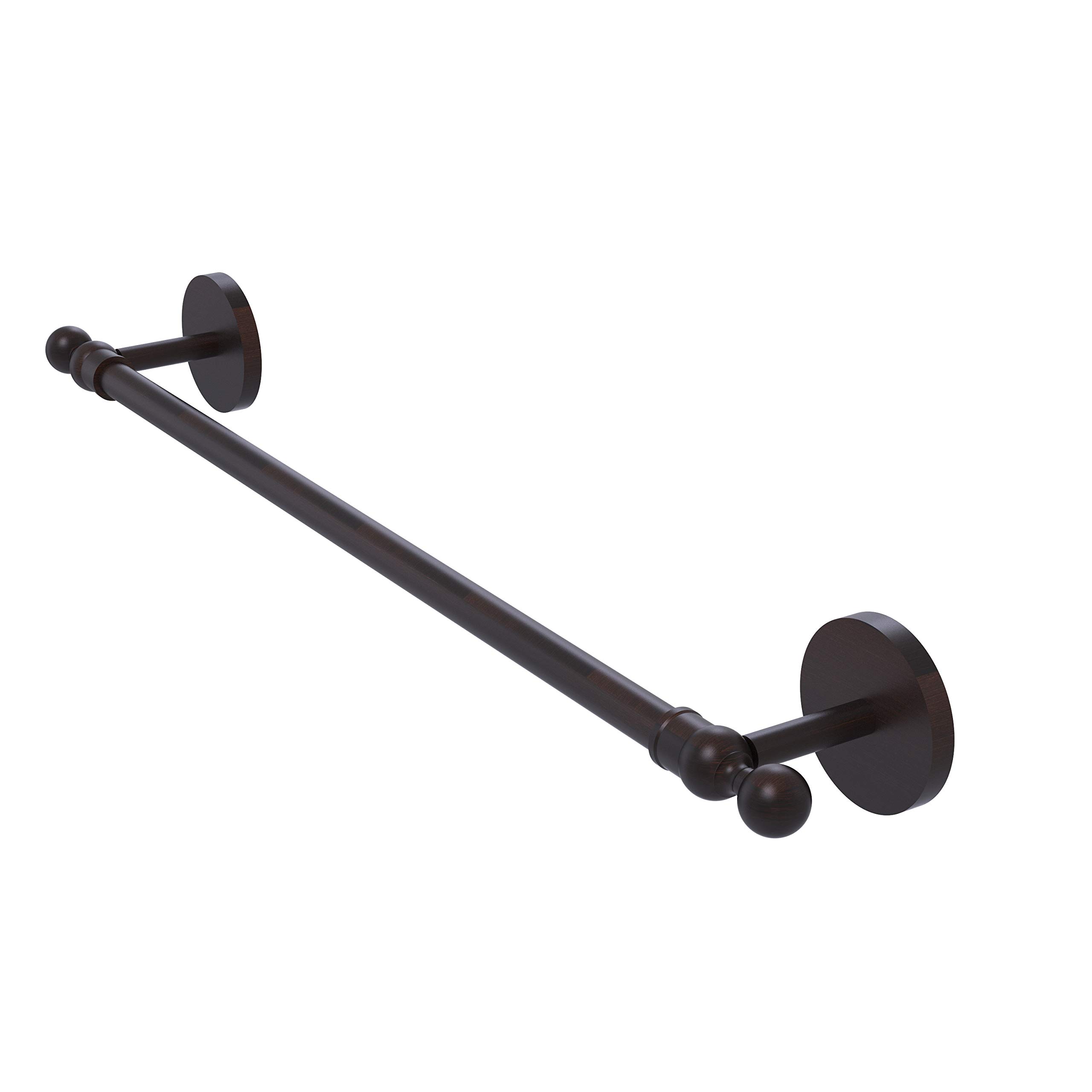 Allied Brass 1041/24-VB 24-Inch Venetian Bronze Towel Bar - Skyline Collection Bathroom Hardware for Modern & Traditional Home Decor