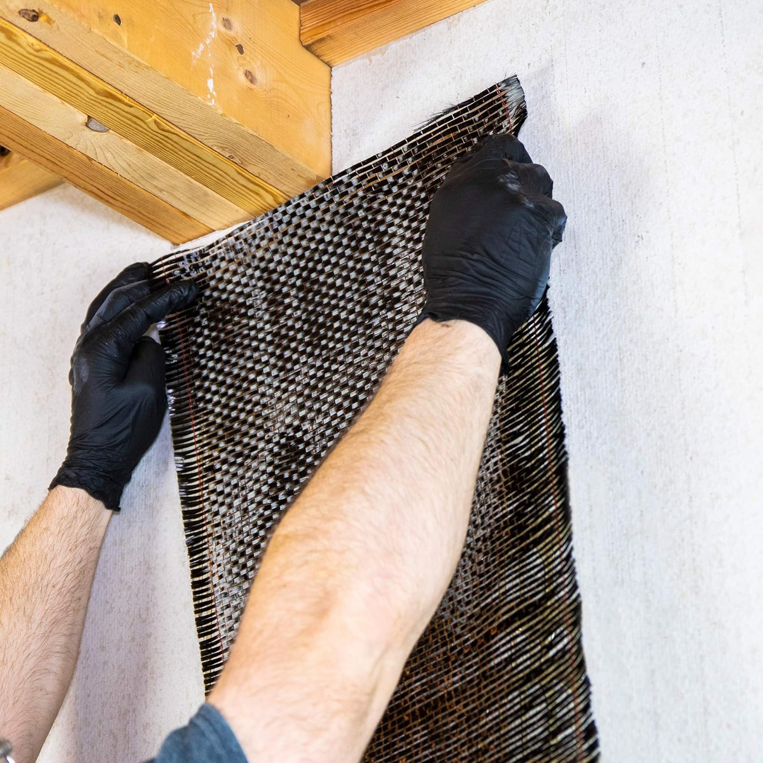 DRICORE PRO Concrete Crack Repair Kit - Bidirectional Carbon Fiber Reinforcement for Foundations, Walls & Basements | All-in-One Solution with 8ft Carbon Fiber Strips | DIY Structural Repair for Home, Garage & Driveway Cracks