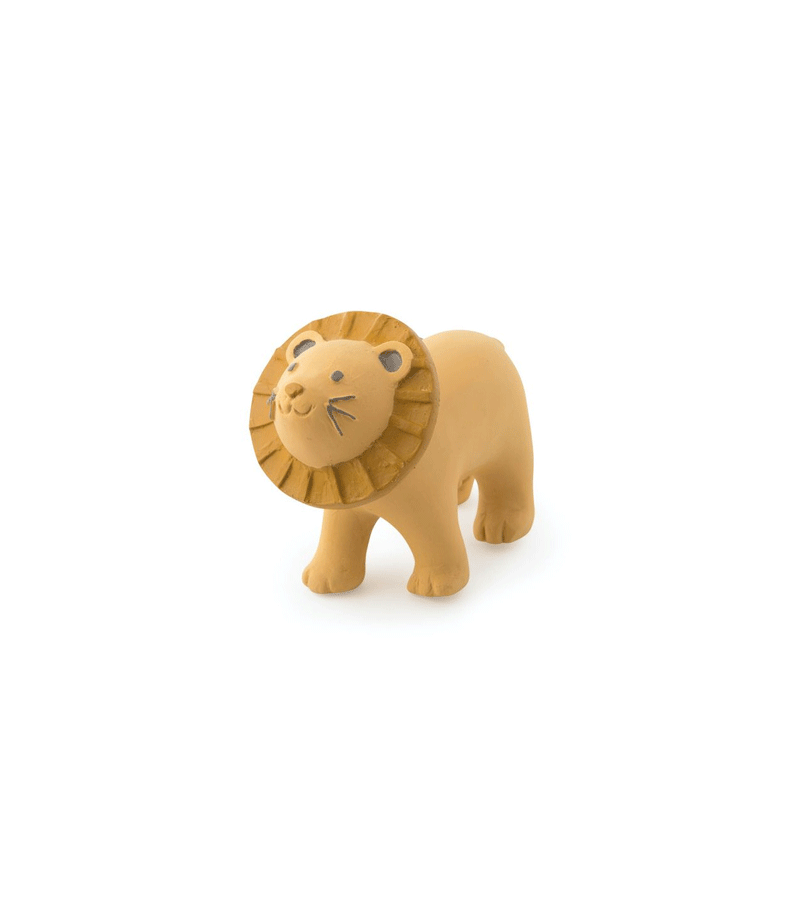 Moulin Roty Natural Rubber Teething Toys for Babies - Safe & Soft Chewable Animal Teethers for Soothing Sore Gums - Perfect for Infants & Toddlers During Teething Phase