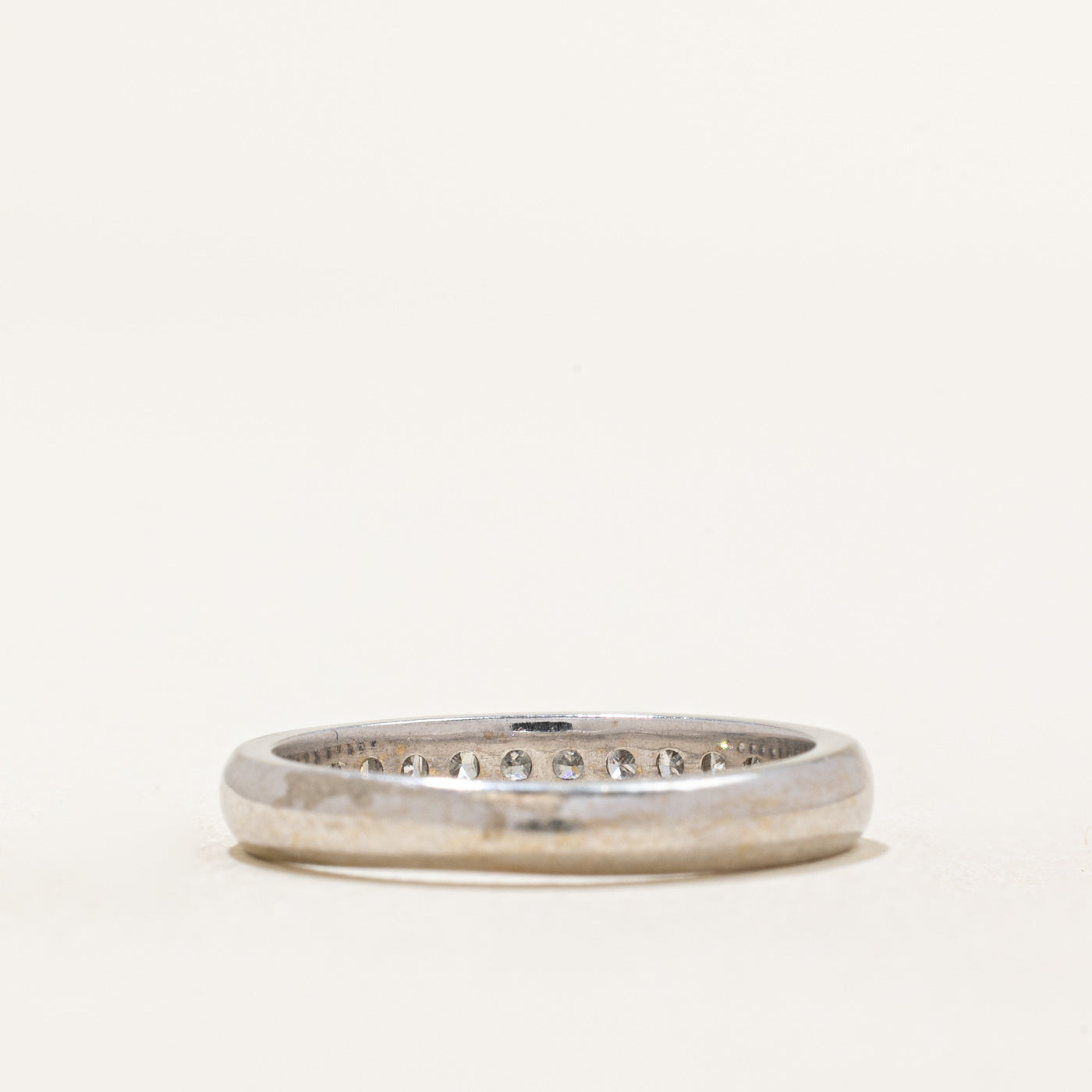 Princess Cut Semi Eternity Diamond Ring 0.44ctw Size 6.25 - Elegant Wedding Band, Anniversary Gift for Her, Perfect for Bridal Jewelry & Special Occasions