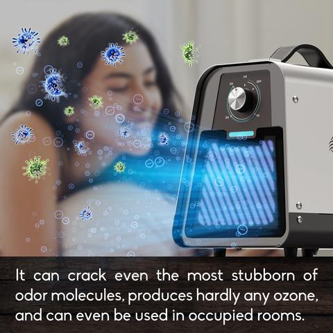 AlorAir 555 Pro Ion Generator - Odor Eliminator & Air Purifier for Home, Office, and Car | Removes Smoke, Pet, and Cooking Smells | Compact & Powerful Air Freshener