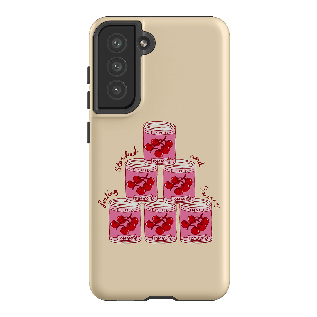 Stylish Saucy Supper Design Phone Case - Trendy Protective Cover for iPhone & Android - Perfect for Daily Use, Work & Travel