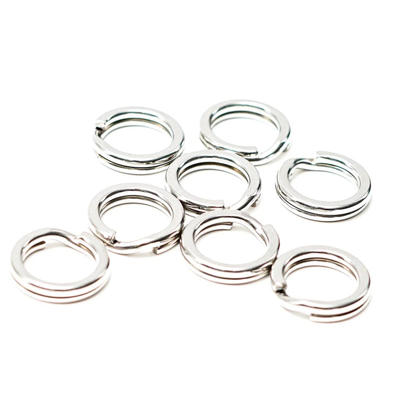 Nomad Design Split Rings - Premium Stainless Steel Key Rings for Keys, Lanyards & Accessories - Perfect for Home, Office & Outdoor Use
