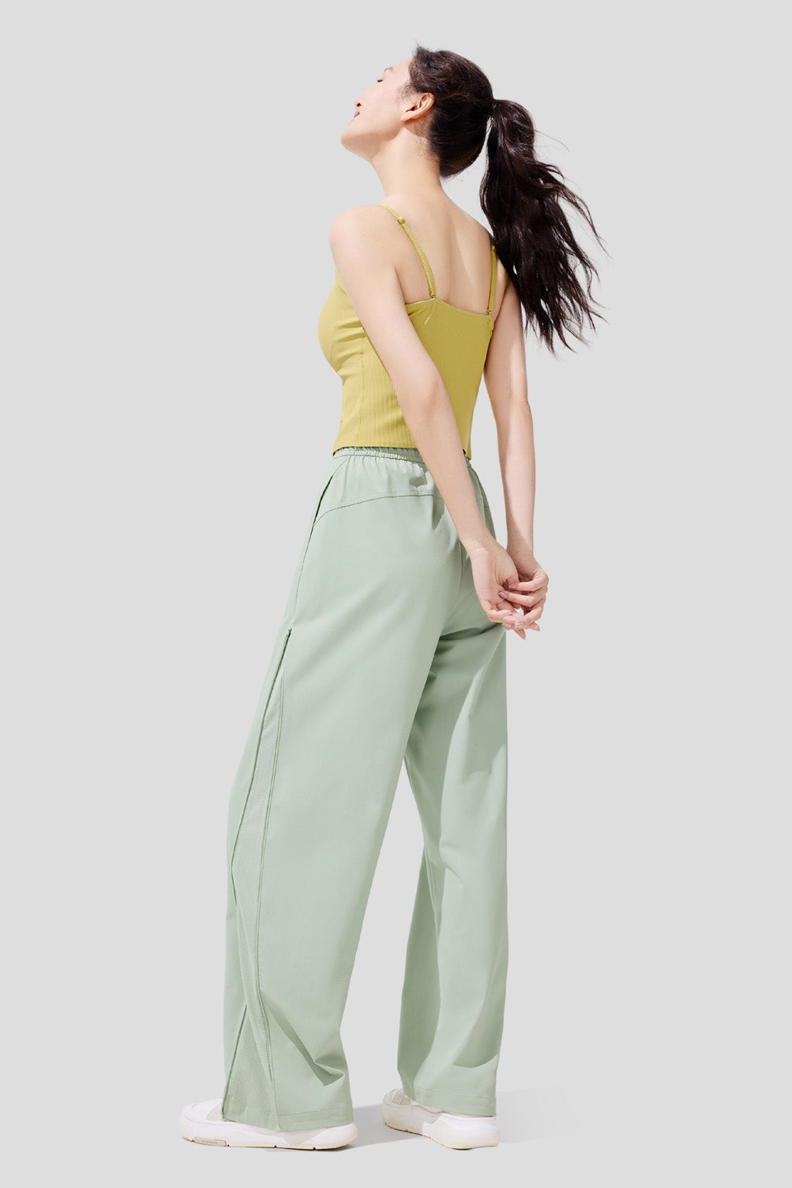 Breeze Women's Loose Sun Pants UPF100+ - Lightweight Quick-Dry Beach Pants for Summer Outdoor Activities, Yoga, Travel & Vacation