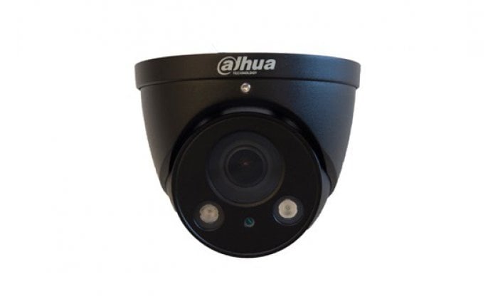 5MP HDW2531RP-ZS Black WDR IR Motorized Varifocal Mini Dome Security Camera (2.7-13.5mm Lens) - Indoor/Outdoor Surveillance for Home & Business Protection