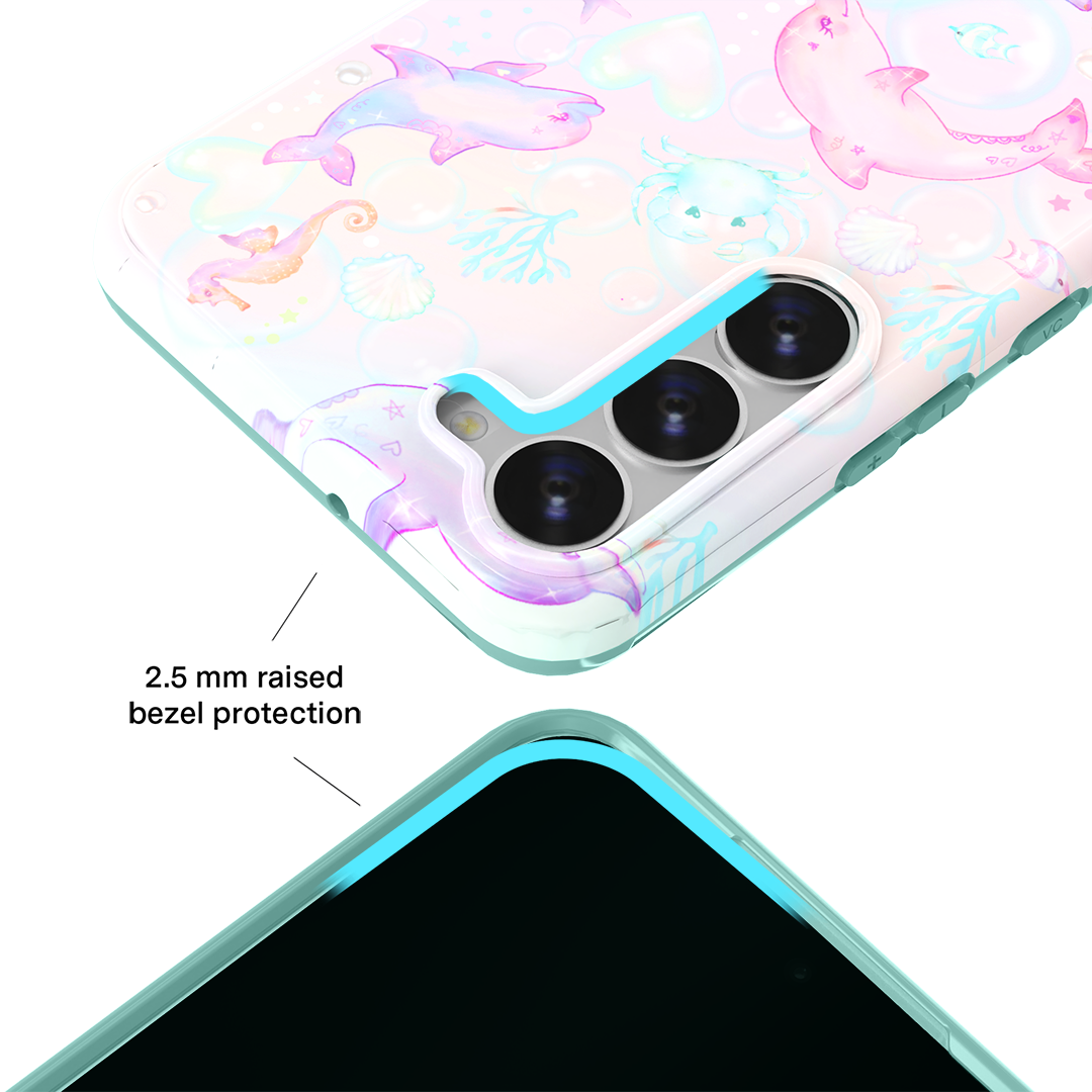 Aqua Angels Samsung Phone Case - Durable Protective Cover for Samsung Galaxy Series | Perfect for Everyday Use, Travel & Outdoor Activities