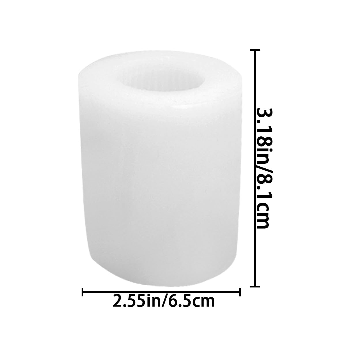3D Silicone Cupcake & Ice Cream Cone Mold for DIY Soap, Candle, Wax, Resin, and Clay Crafts – Perfect for Homemade Dessert-Shaped Candles, Soaps, and DIY Projects