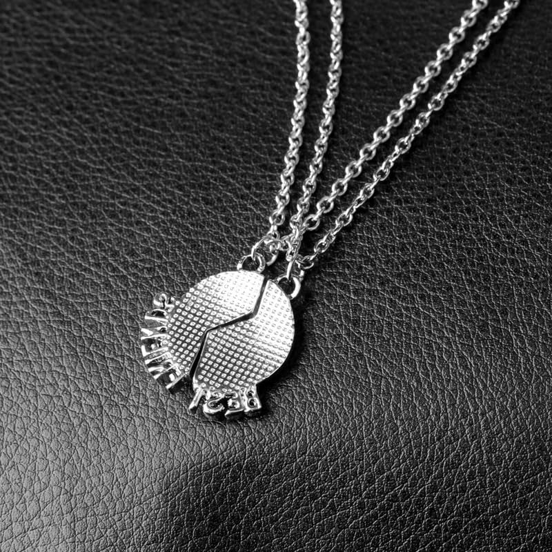 Best Friend Necklace Set for 2 - Matching Heart Pendant Jewelry for Women & Girls | Friendship Gifts for BFF, Christmas, Birthday | Perfect for Bestie Duos, Sister Gifts & Couple Jewelry | Wear Daily, Special Occasions & Photo Shoots