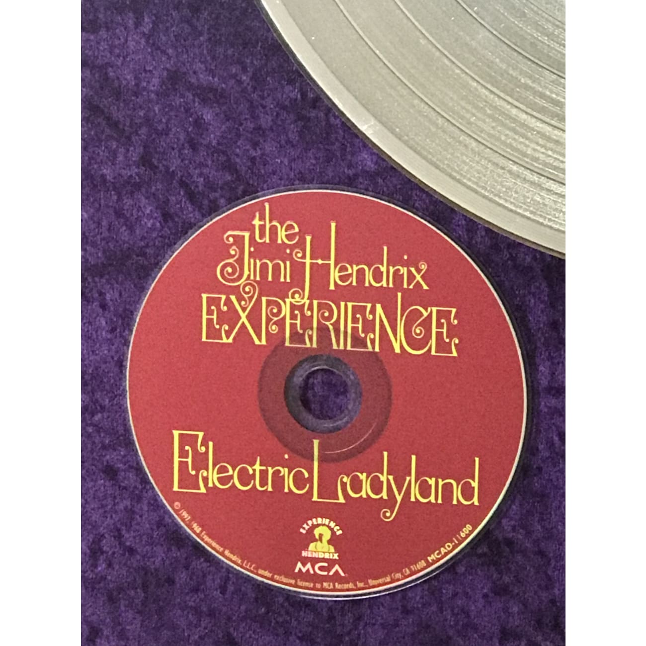 Jimi Hendrix Electric Ladyland RIAA Certified 2x Multi Platinum Award Vinyl Record - Perfect for Music Collectors & Classic Rock Fans